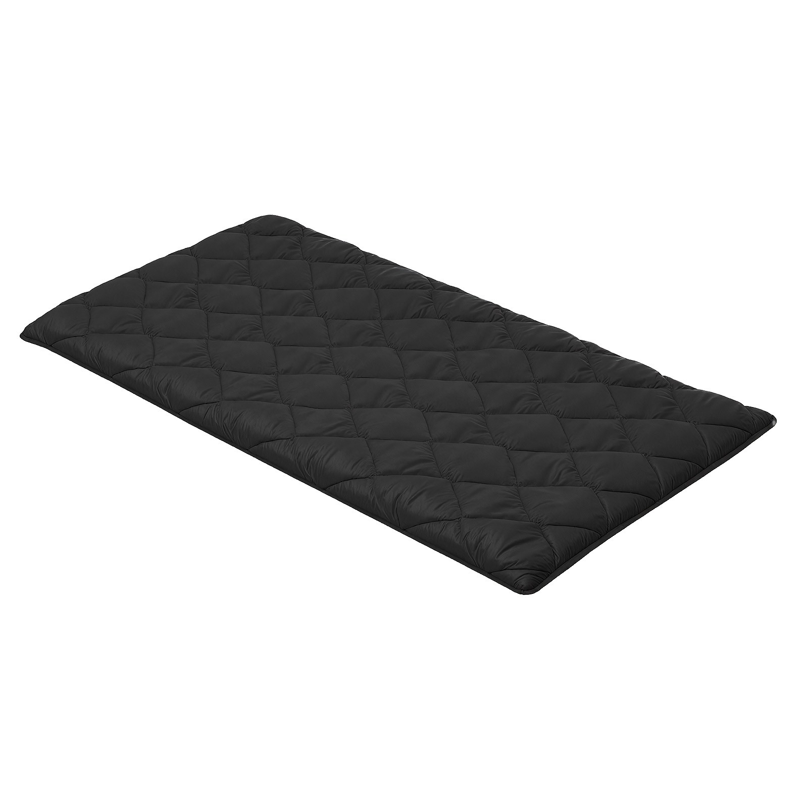 Uimoso Japanese Twin Tatami Mattress Foldable Futon Mat with Storage Bag Black