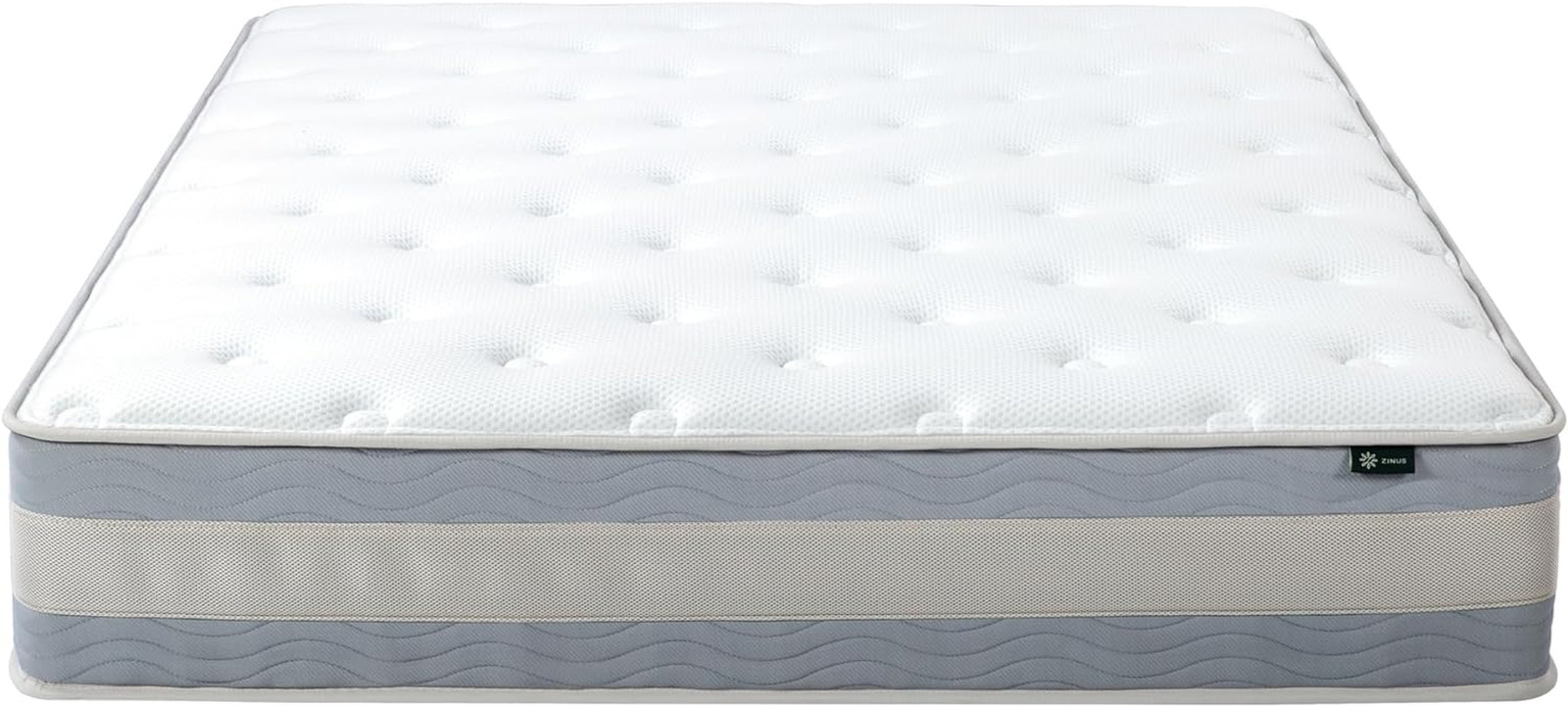 12 Inch Cooling Comfort Support Hybrid Mattress [New Version], Queen, Fiberglass