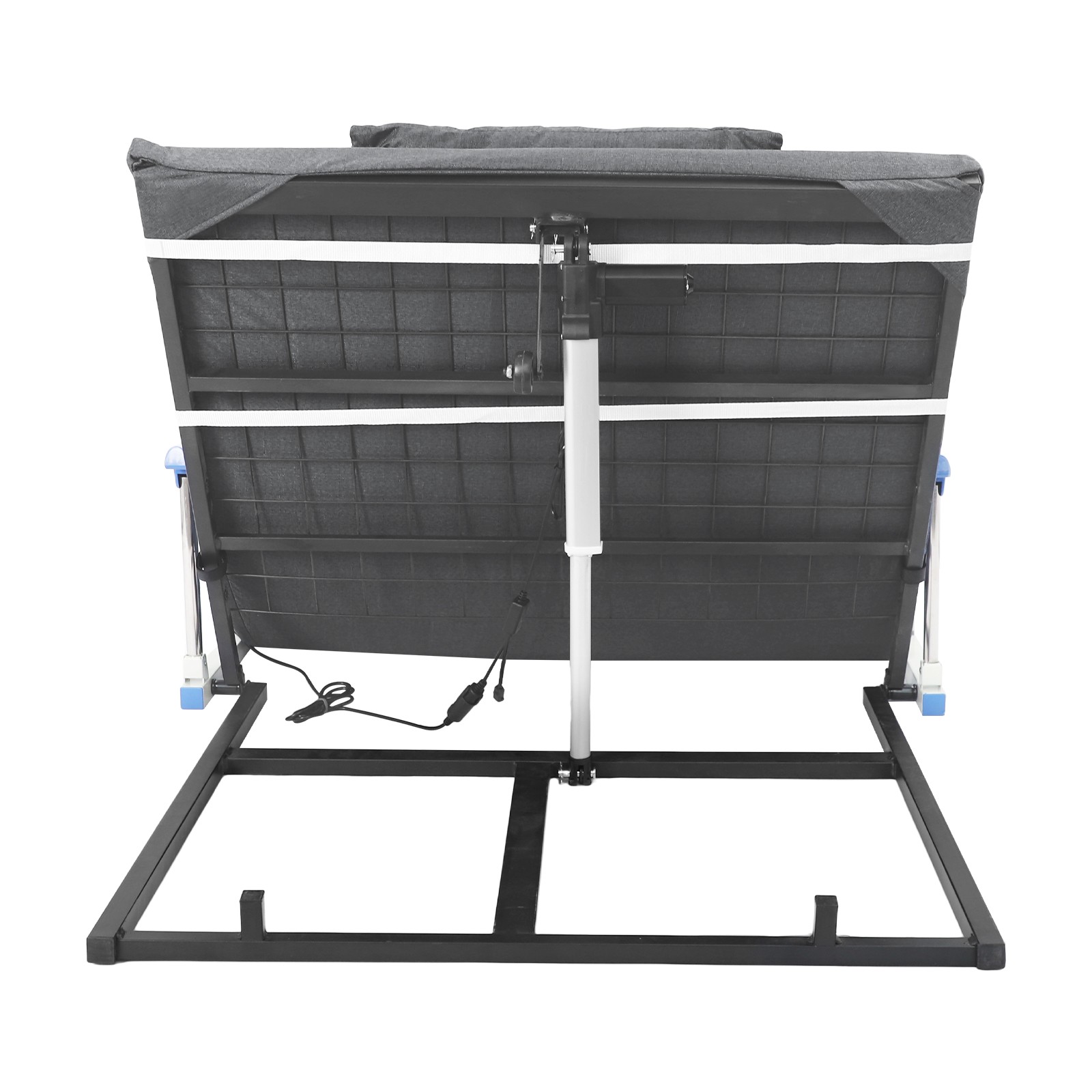 Adjustable Lifting Backrest With Foldable Side Guardrails Electric Lift For Home