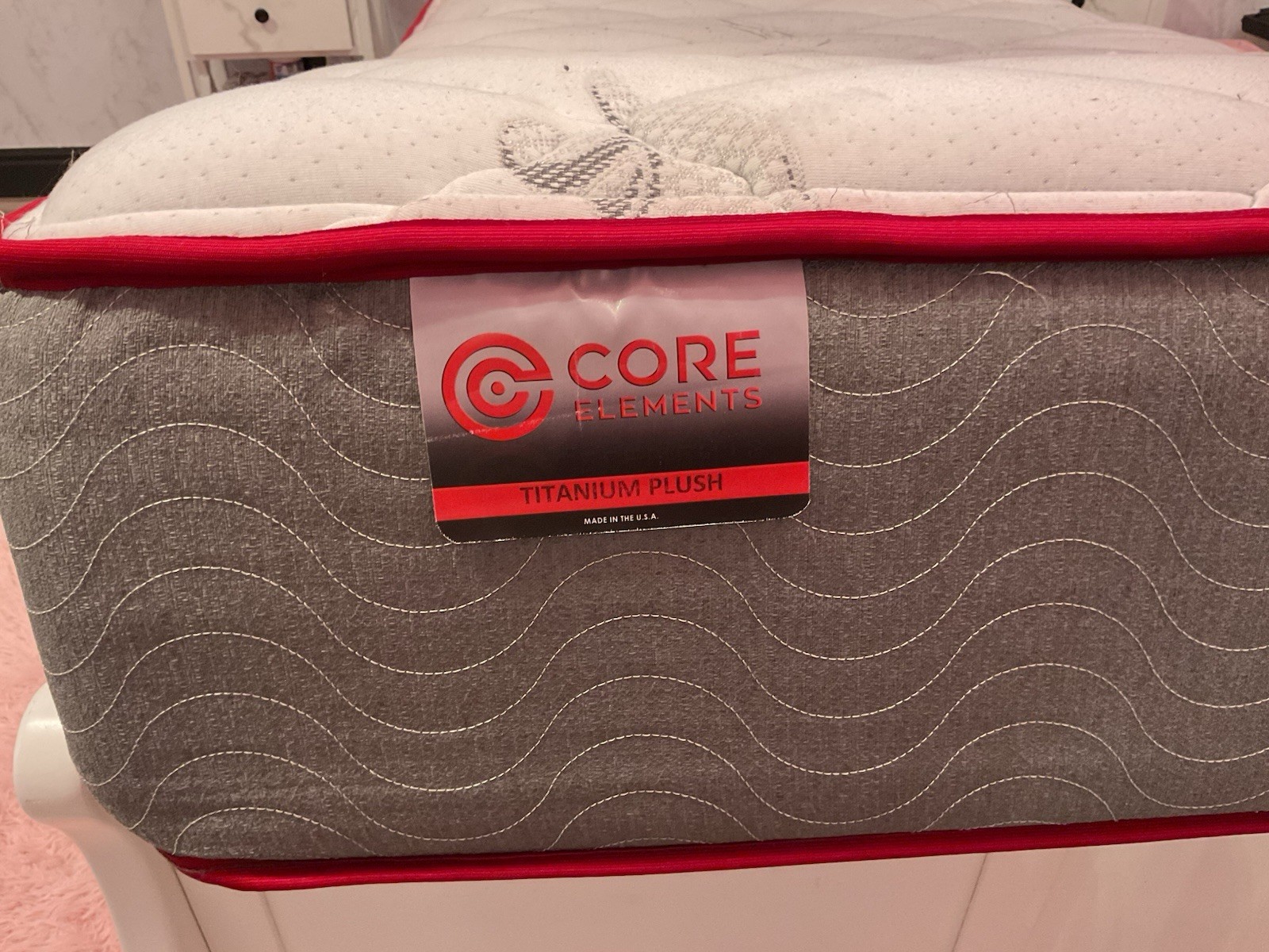 Good Quality Titanium Plush Twin Mattress