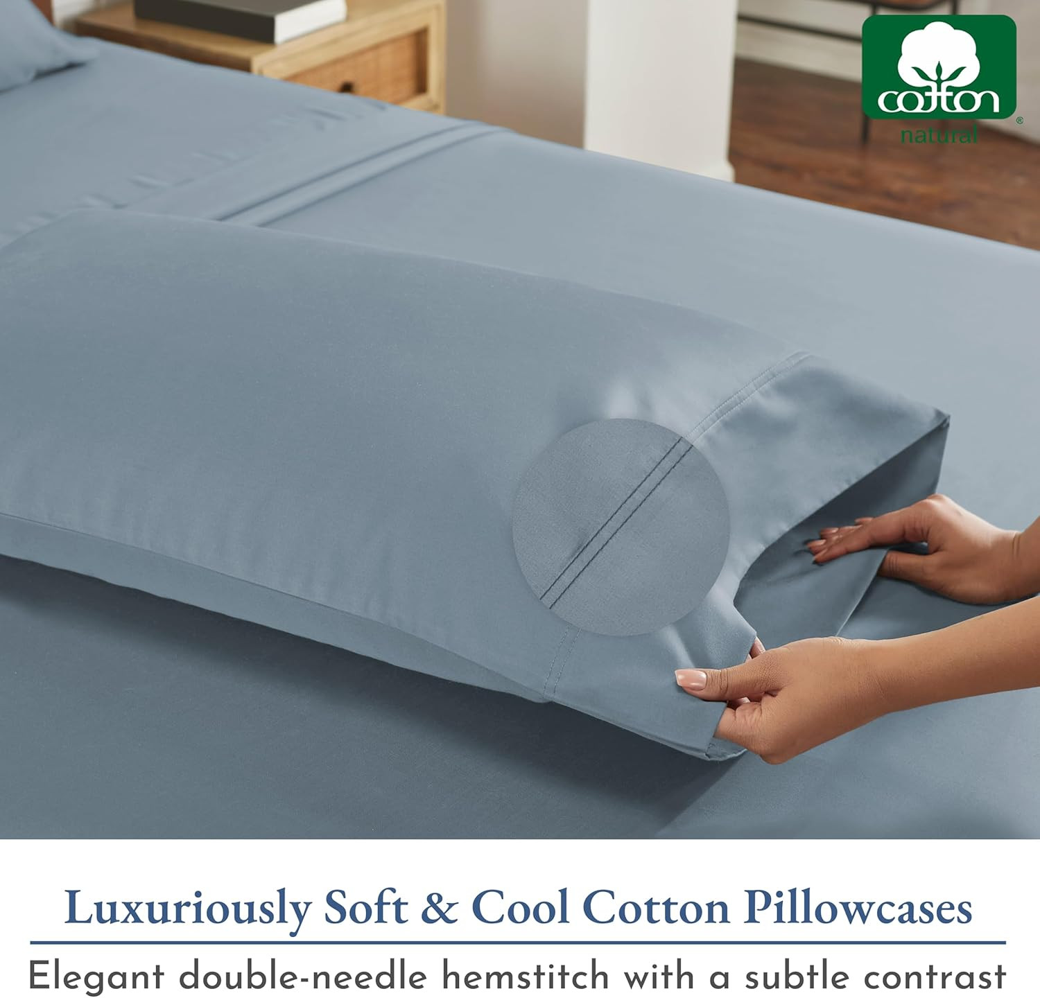 Heirloom Soft, Smooth & Thick Certified 800 Thread Count 100% Cotton Sateen Is S
