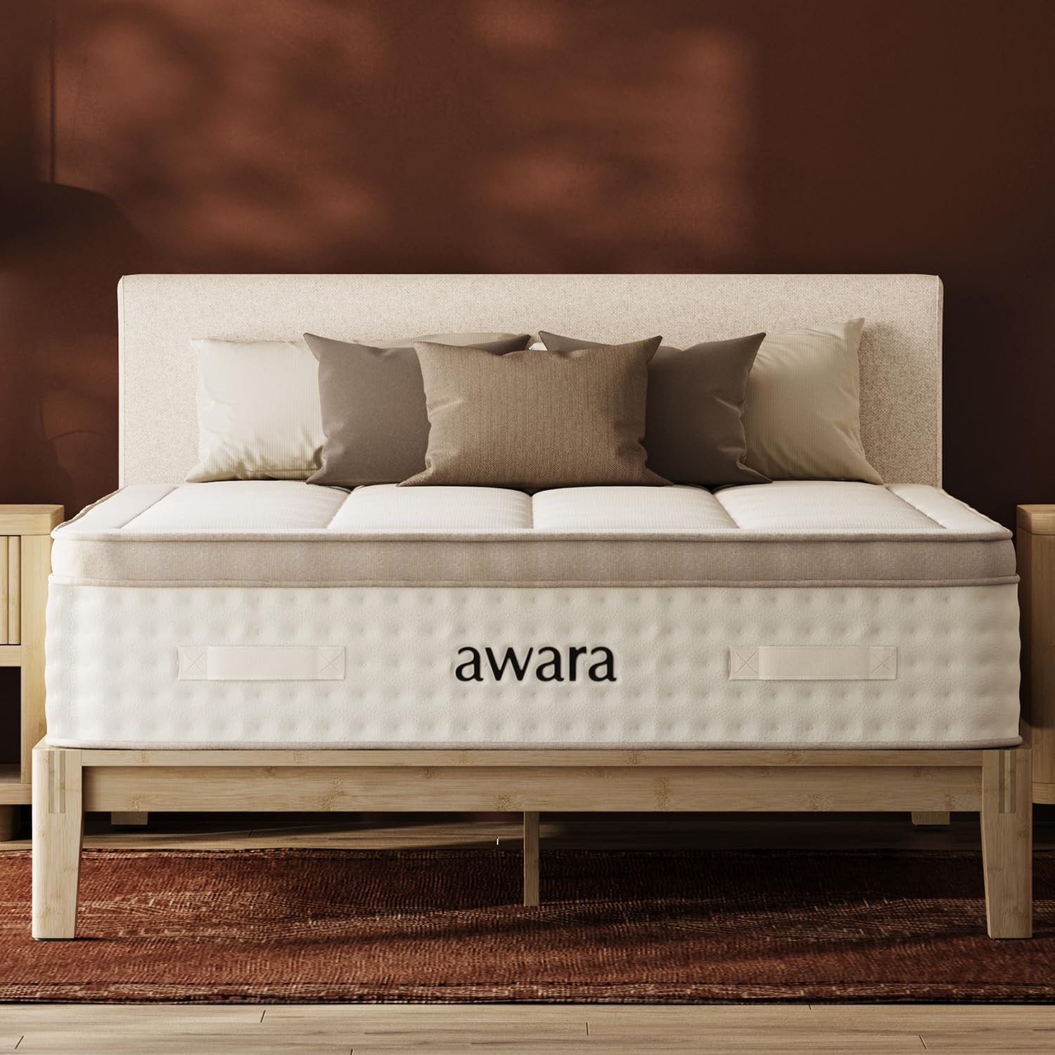 Luxury 12″ Queen Hybrid Mattress – Organic Latex & Wool – 365-Night Trial
