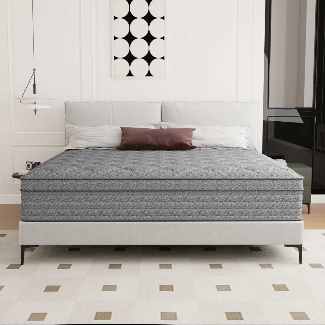 14″ 12″ Memory Foam Spring Hybrid Mattress Twin Full Queen King Size In A Box