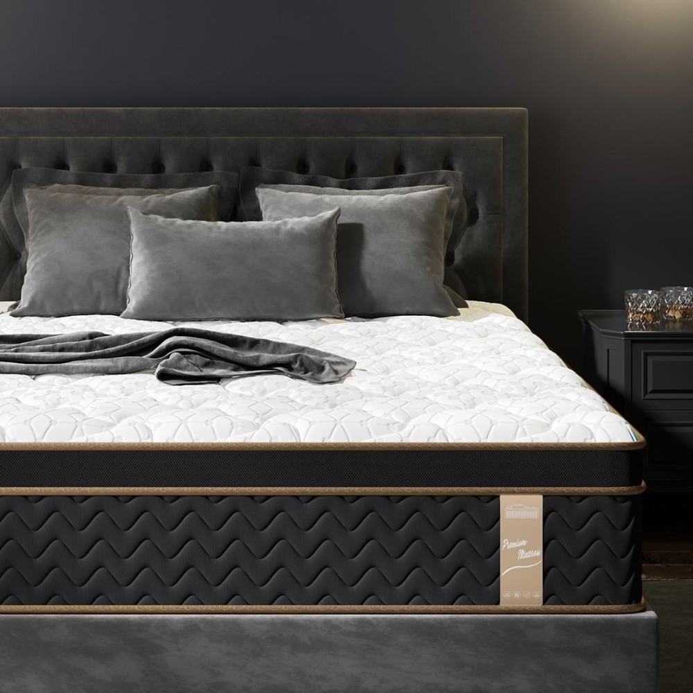 10″ Queen Plush Hybrid Mattresses Independently Encased Coils & Gel Memory Foam