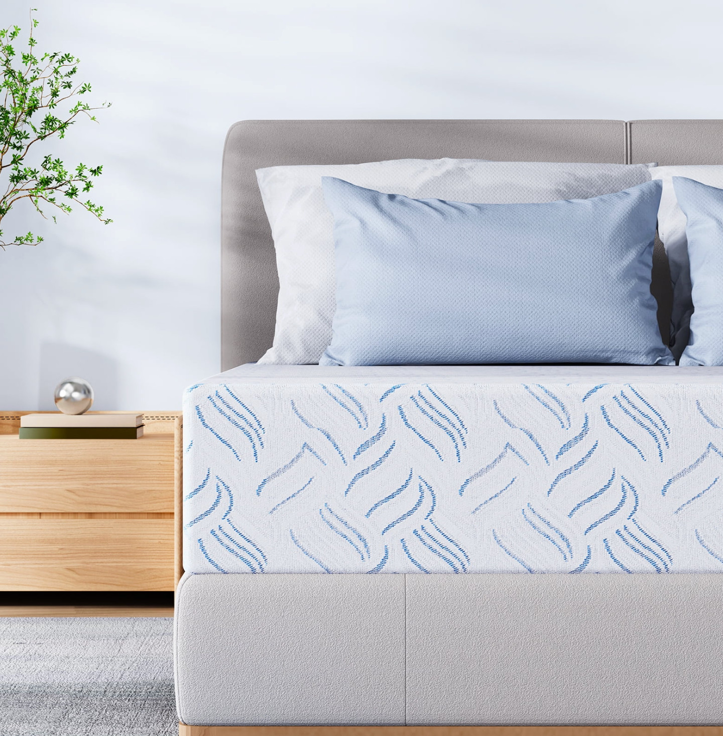 8″ Colchones California King Memory Foam Cama Cal King Size Mattress Euro Top
