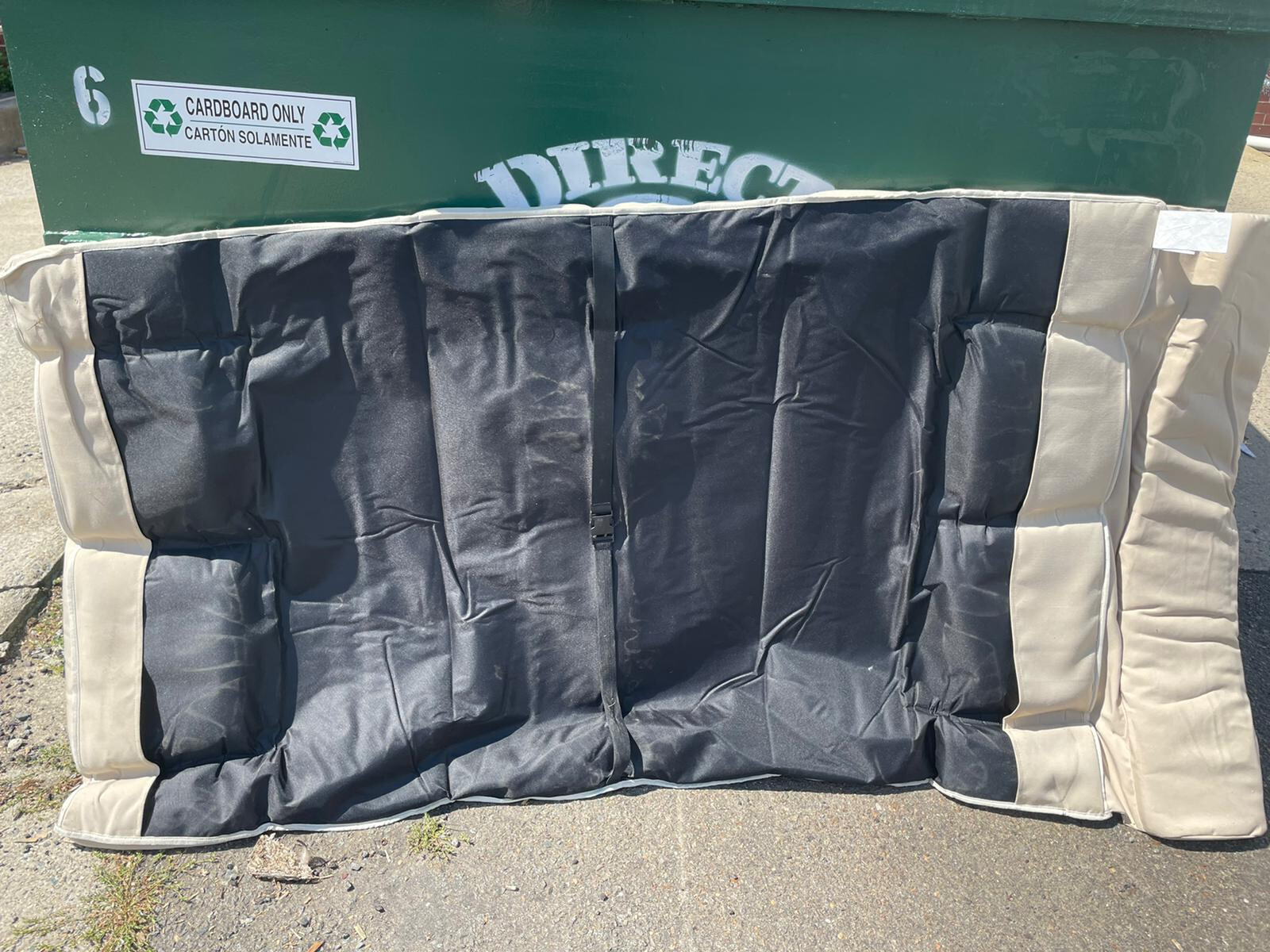 RST Outdoor Delano Double Orbital Lounge Replacement Mattress ONLY Tan Polyester