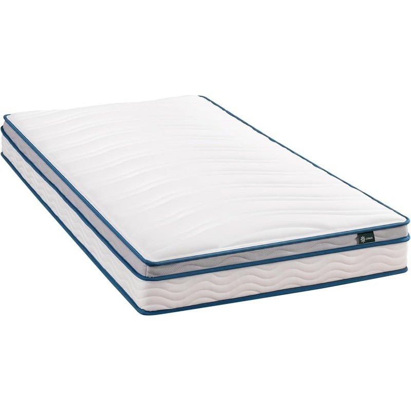 Twin Mattress Foam Innerspring Support CertiPUR Safe High Density Euro Top New
