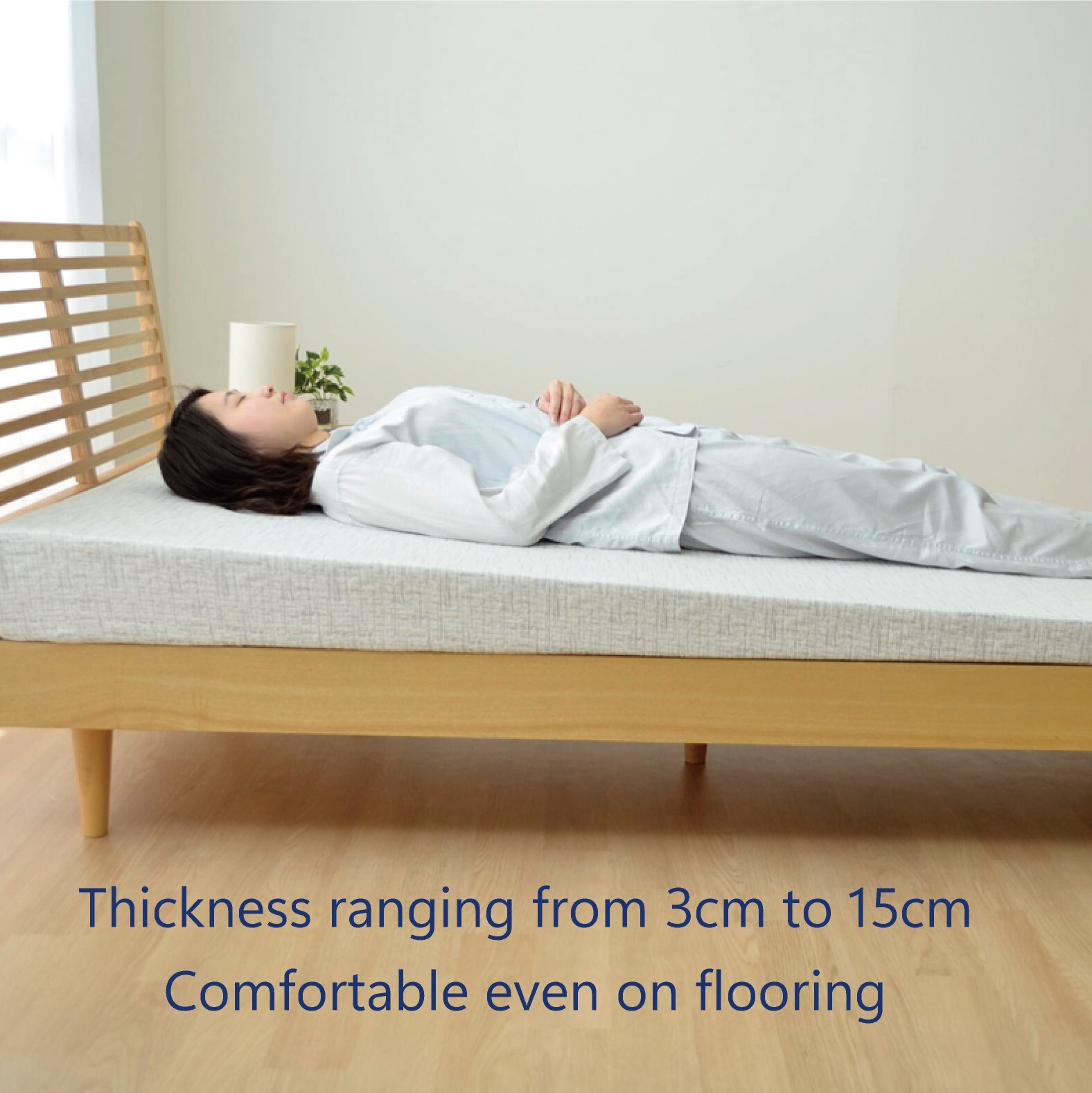 IKEHIKO Slope Mattress Twin Extra Firm 97×195cm Urethane Foam Foldable Japan