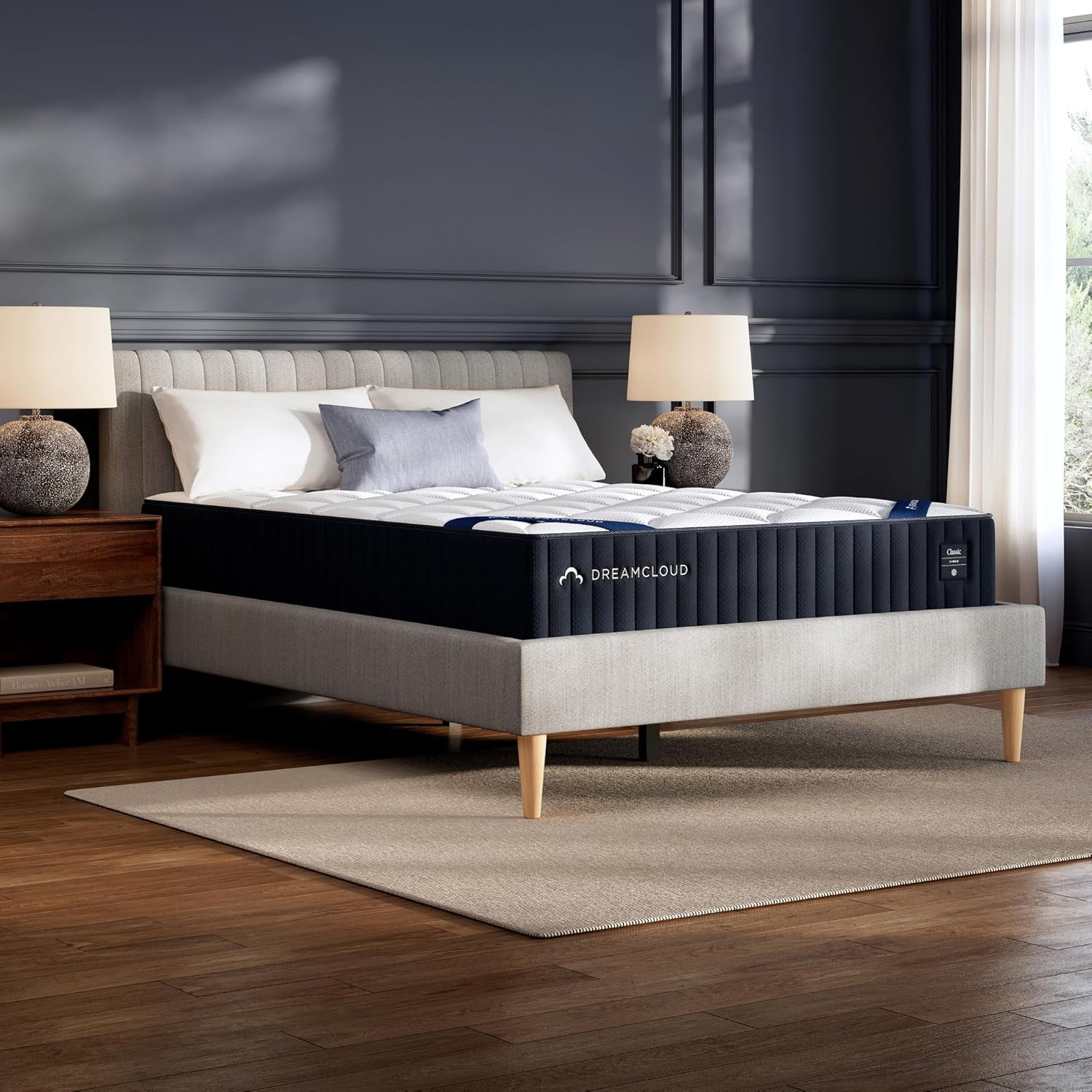 Classic 12″ Queen Mattress – Luxury Hybrid Gel Memory Foam – 365 Night Trial – B