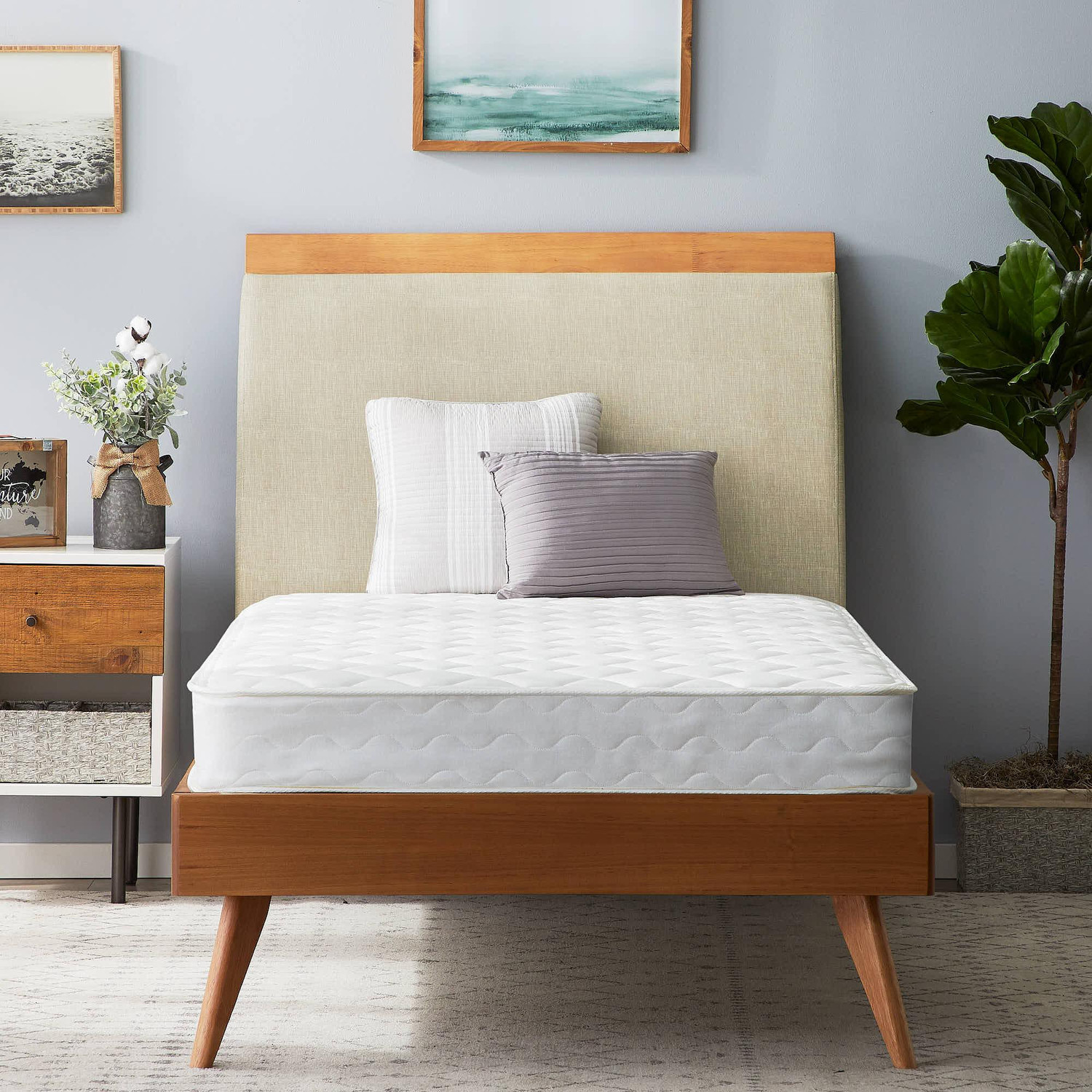 Mainstays 6″ Innerspring Coil Mattress, Twin