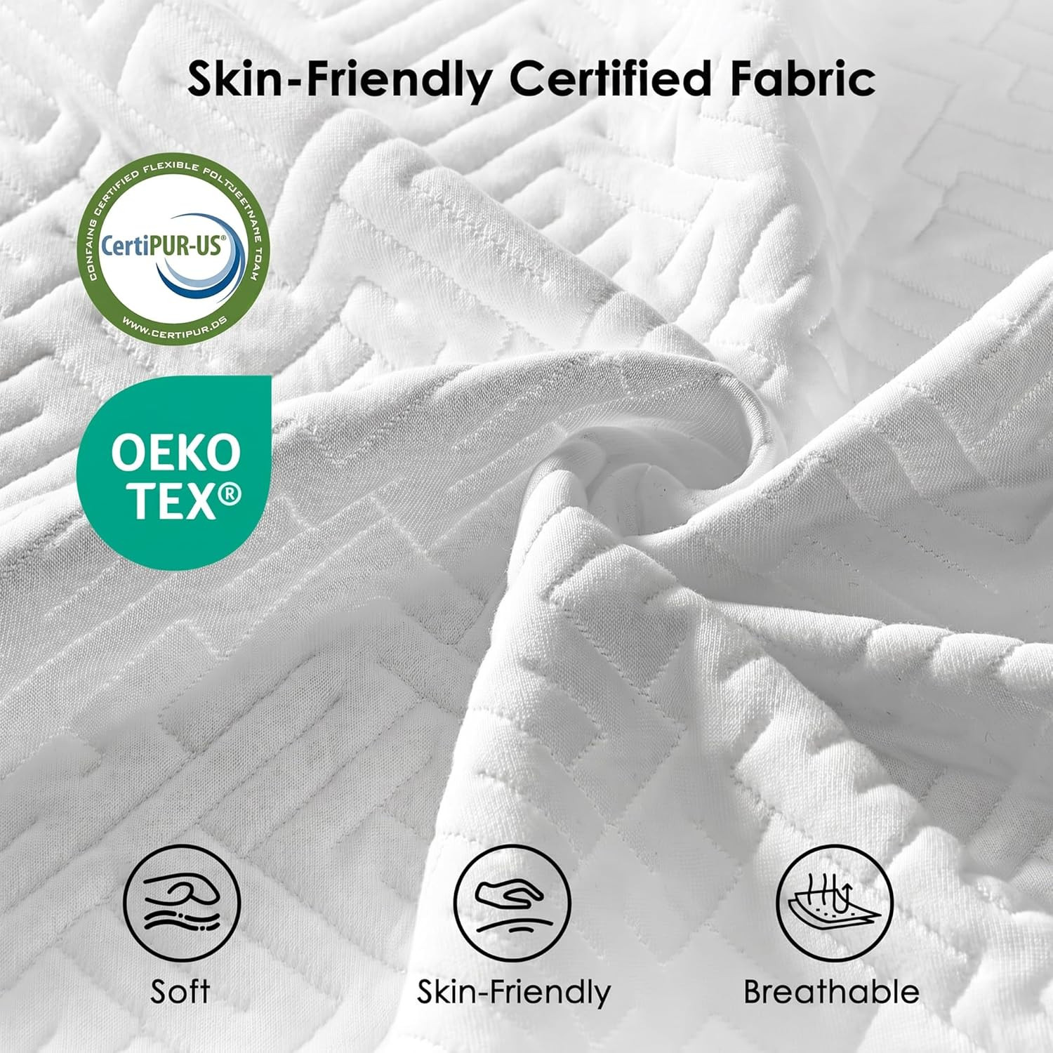 Queen 6 Inch Cooling Gel Memory Foam Mattress Medium Firm Bed In Box