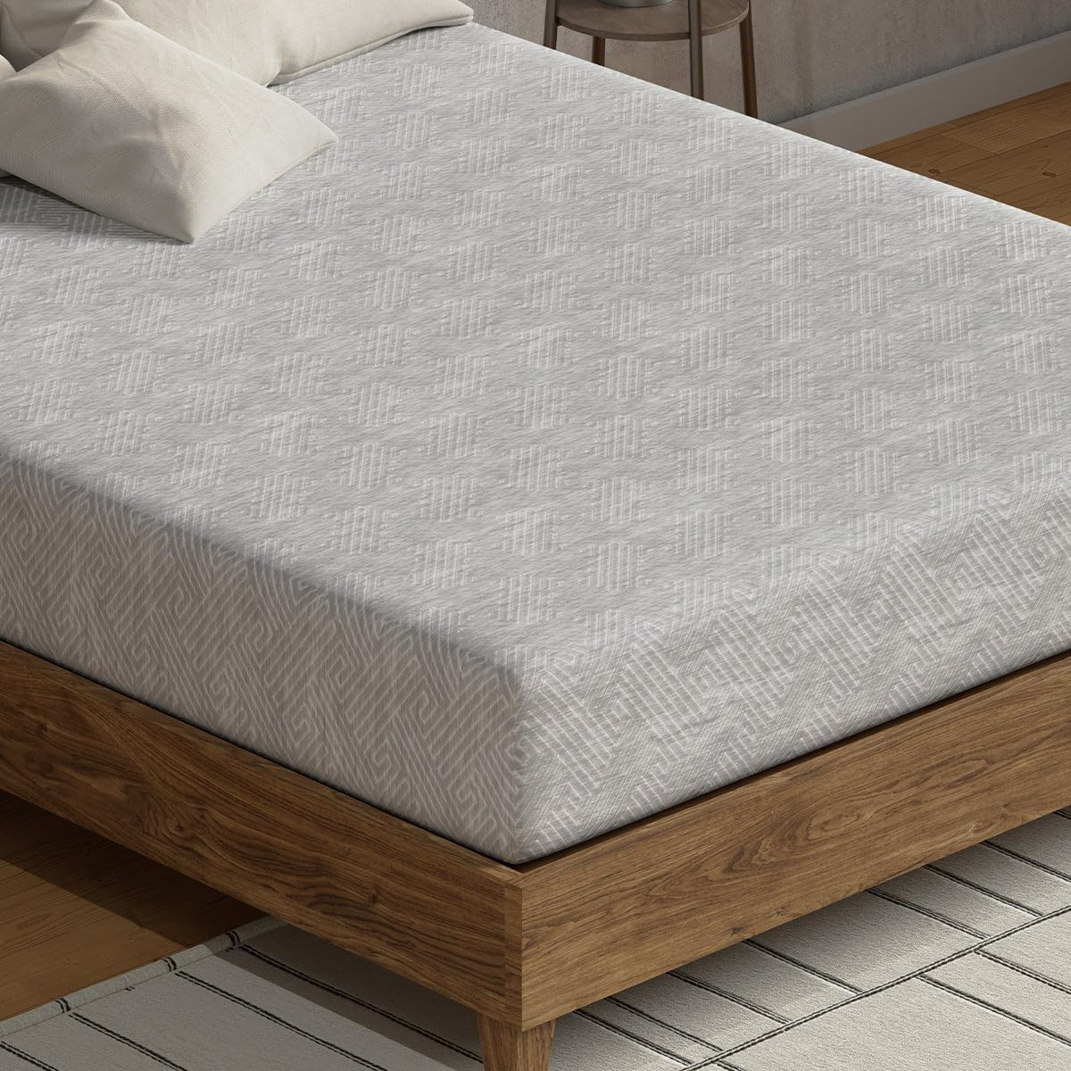 8 Inch Gel Memory Foam Firm Mattress, Full Size Mattress in a Box
