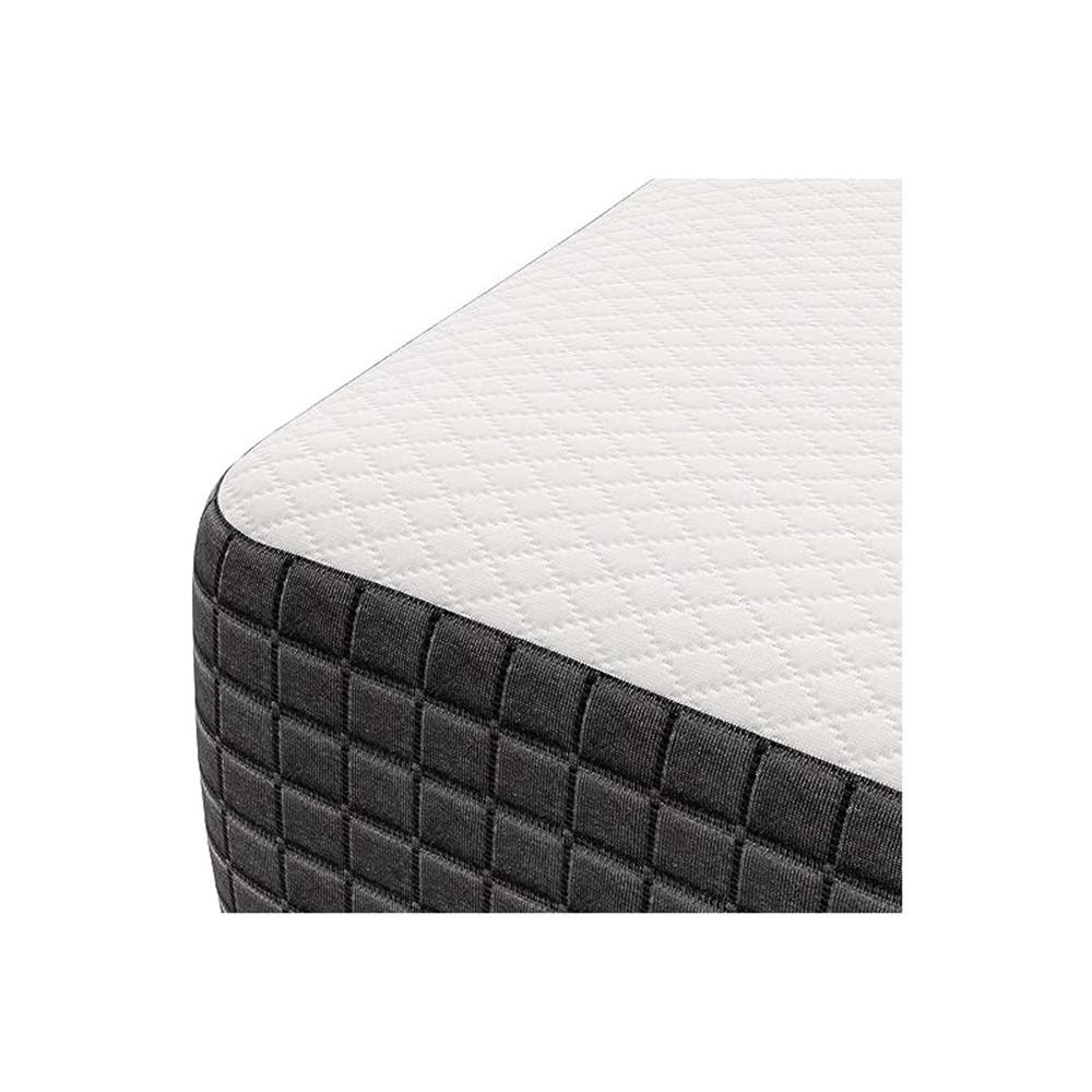 Modway Aveline 10″ Modern Style Memory Foam King Mattress in White