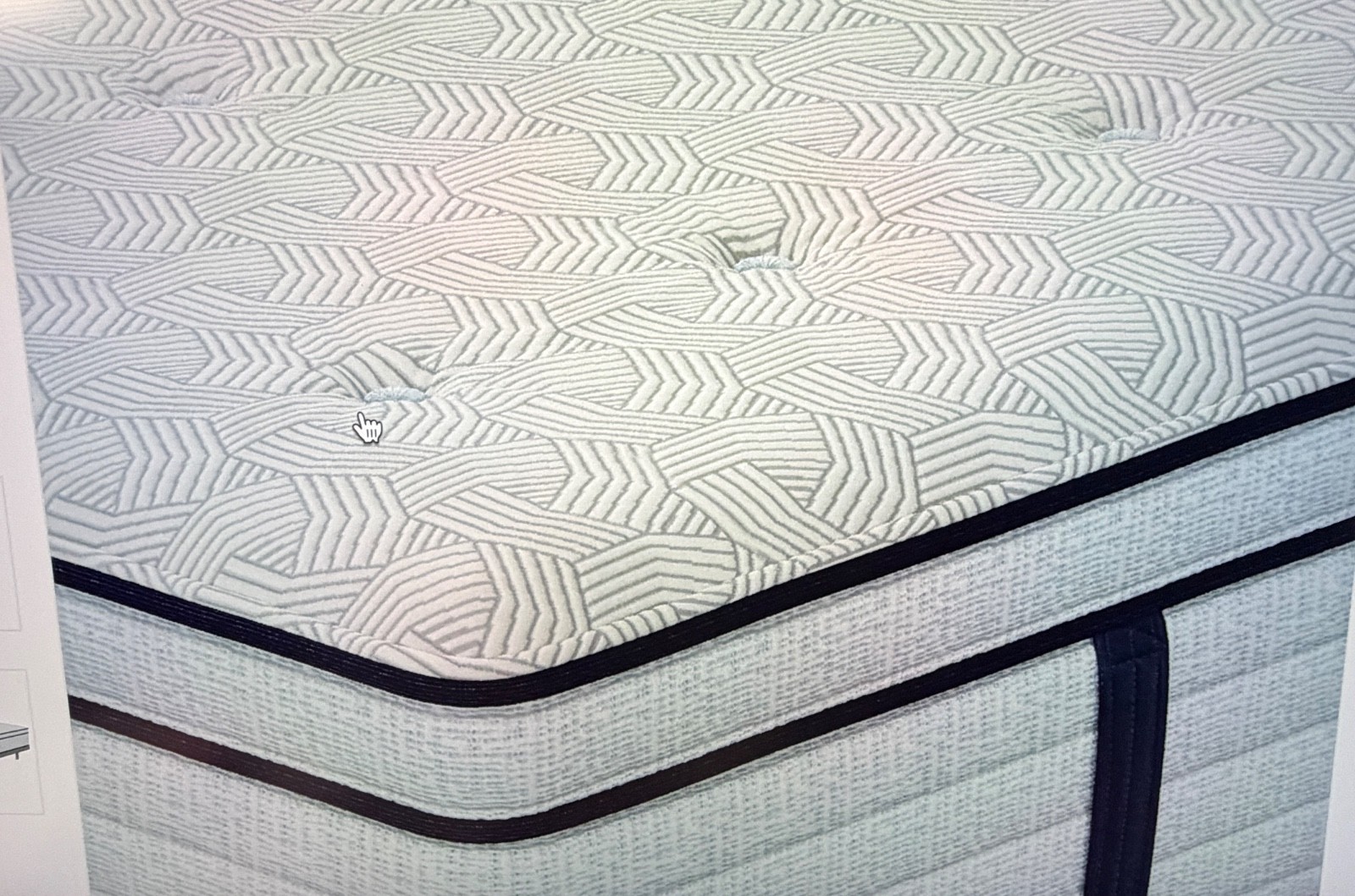 Eclipse C-Class White California King Mattress Brand New Plush Pillow Top
