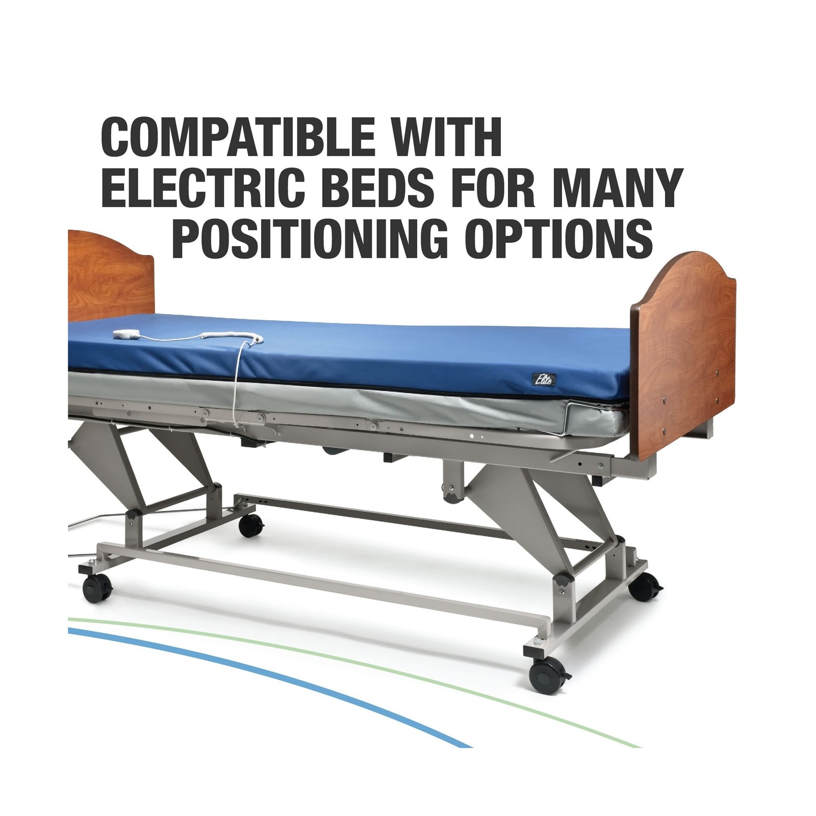 Lumex Select Hospital Bed Mattress, Multi-Layer Medical Foam, Fluid-Resistant…