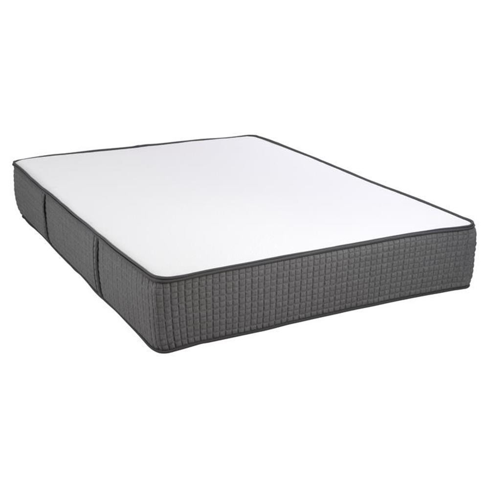 Pemberley Row Memory Foam White Mattress Rectangular Flippable 76″W x 80″D Un…