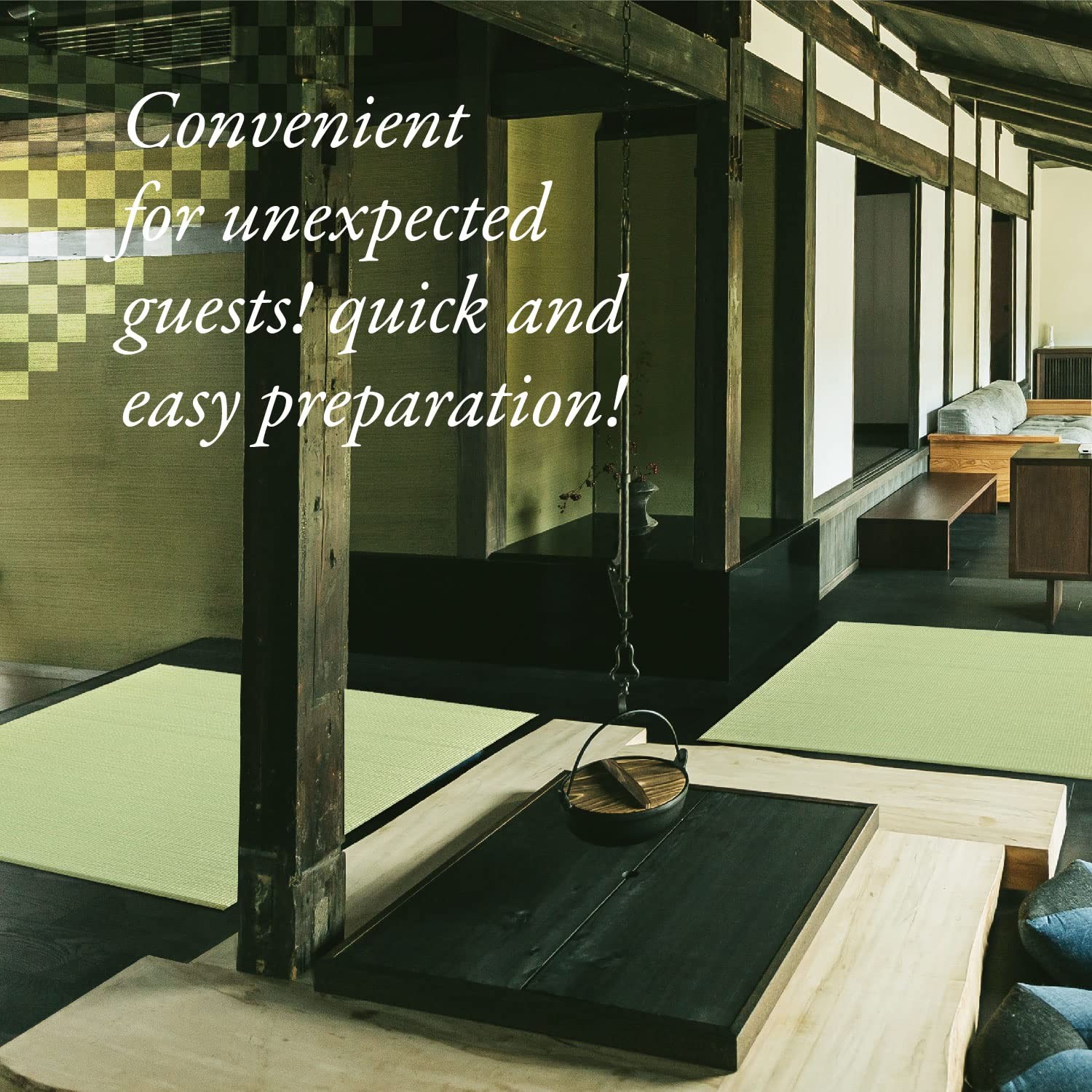 Tatami Mat Set – Finely Woven Igusa Grass, Japanese futon Mattress, Floor Mat…