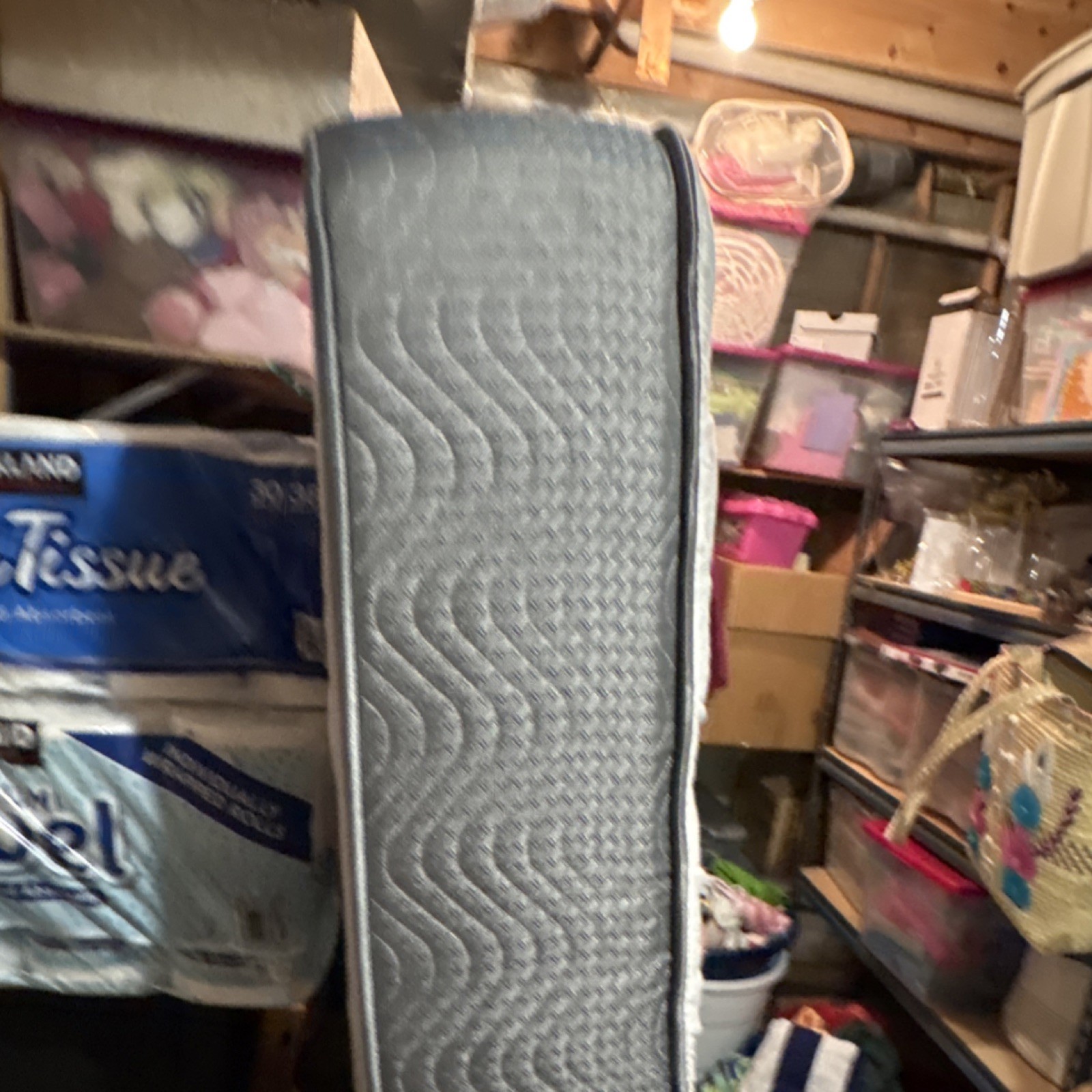 SSB Manufacturing Full Soft Mattress Model 700800145-1010 White Gray 2019