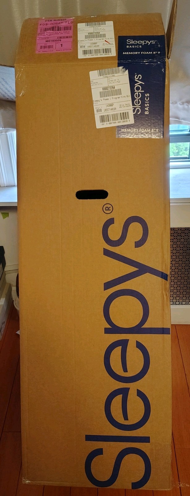 Pre-owned Sleepy’s Basic Memory Foam Firm Mattress 8″ Full Size