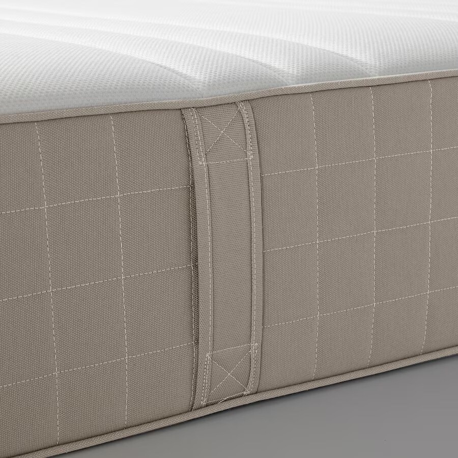 Haugesund Spring mattress, medium firm/dark beige, Twin