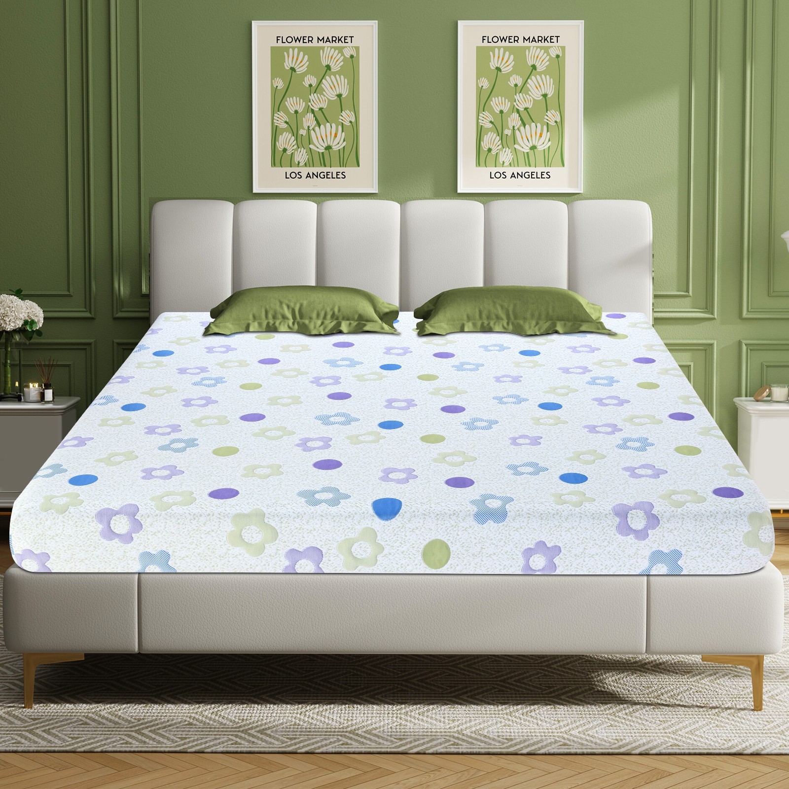 5-Inch Gel Memory Foam Mattress in a Box for Cool Night Sleep & Pressure Relief