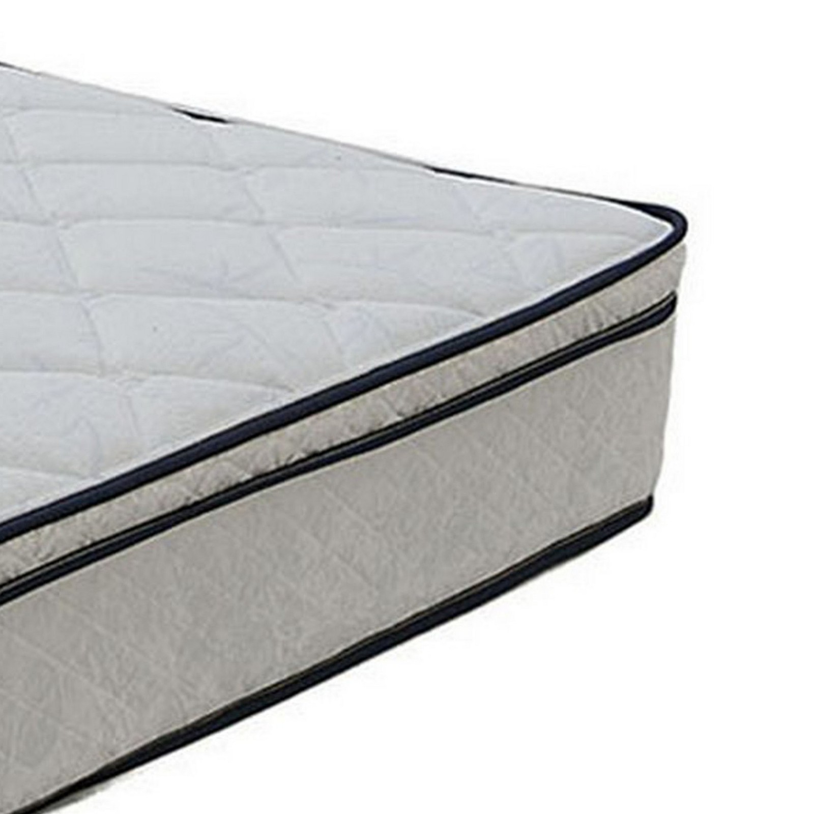 Benjara Lim 9″ Soft Bonnell Coil California King Mattress with Euro Top- Foam