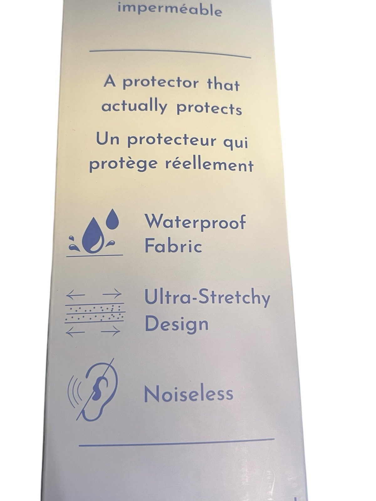 California Design Den Premium Waterproof Mattress Protector Twin XL White