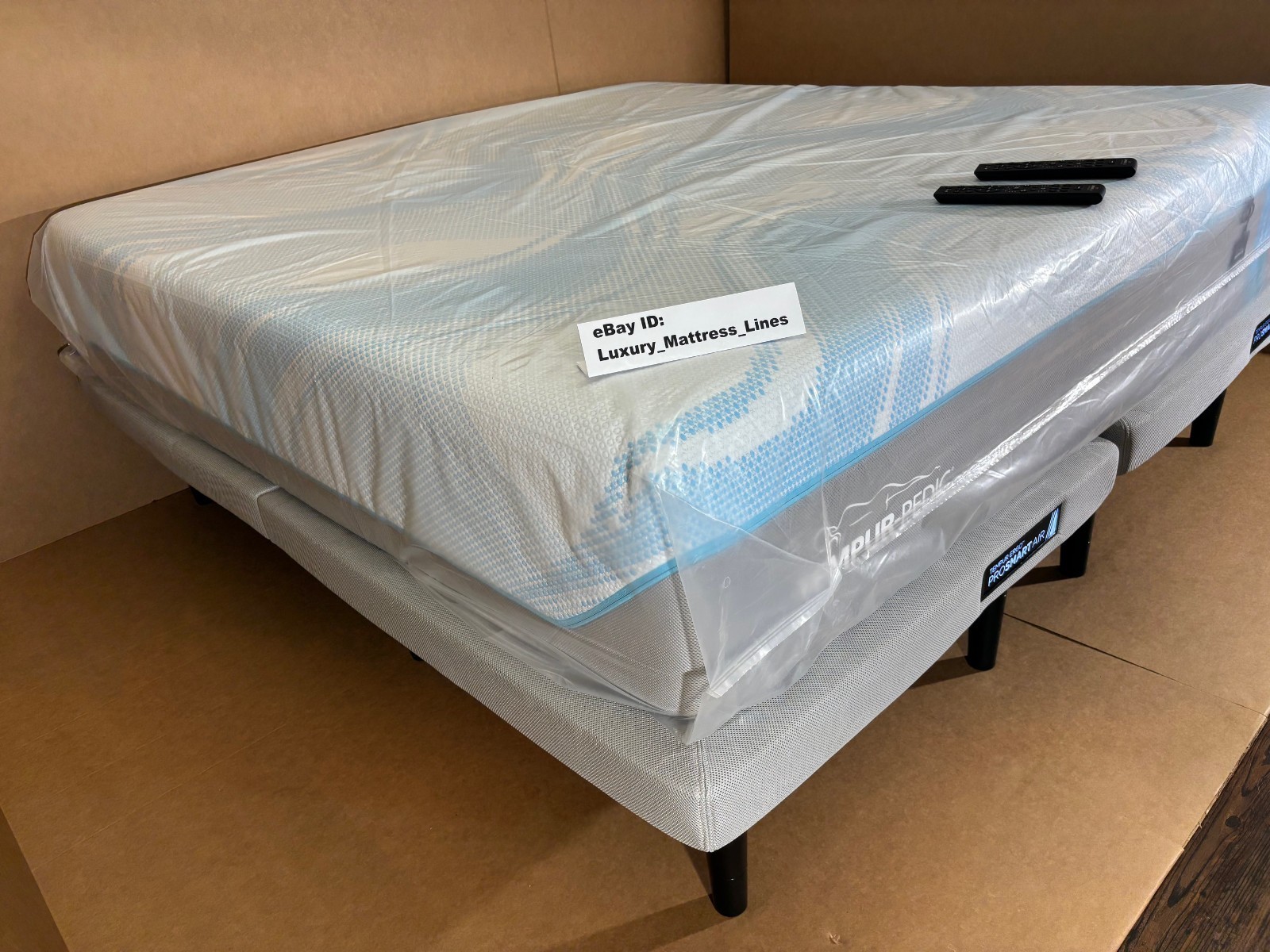 Tempurpedic ActiveBreeze King Mattress W/Pro Smart Air Adjustable Base NEW!