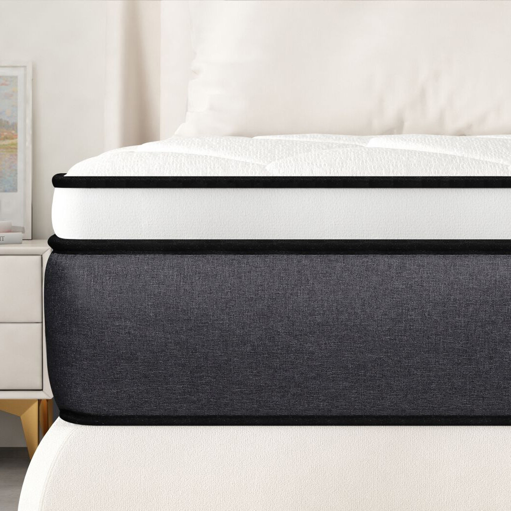 12″14″ Twin Full Queen King Size Mattress in a box,Memory Foam Pocket Spring Bed