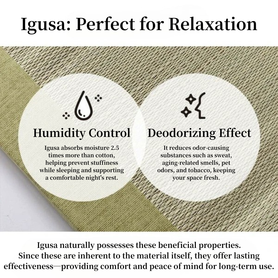 IKEHIKO Japanese Igusa Tatami Mat Sleeping Pad Cool Made in Japan 6810132　NEW