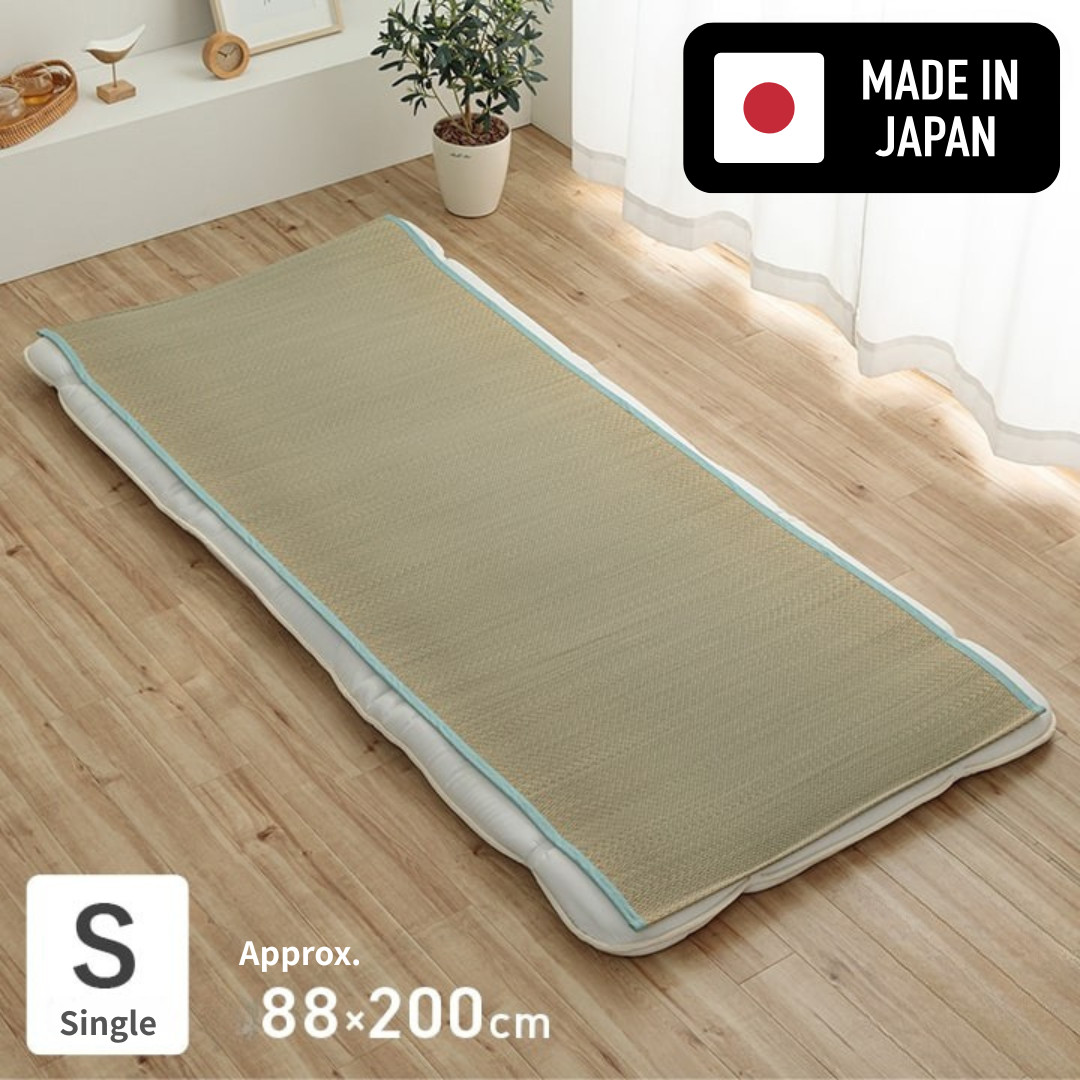 IKEHIKO Japanese Igusa Tatami Mat Sleeping Pad Cool Antibacterial Made in Japan
