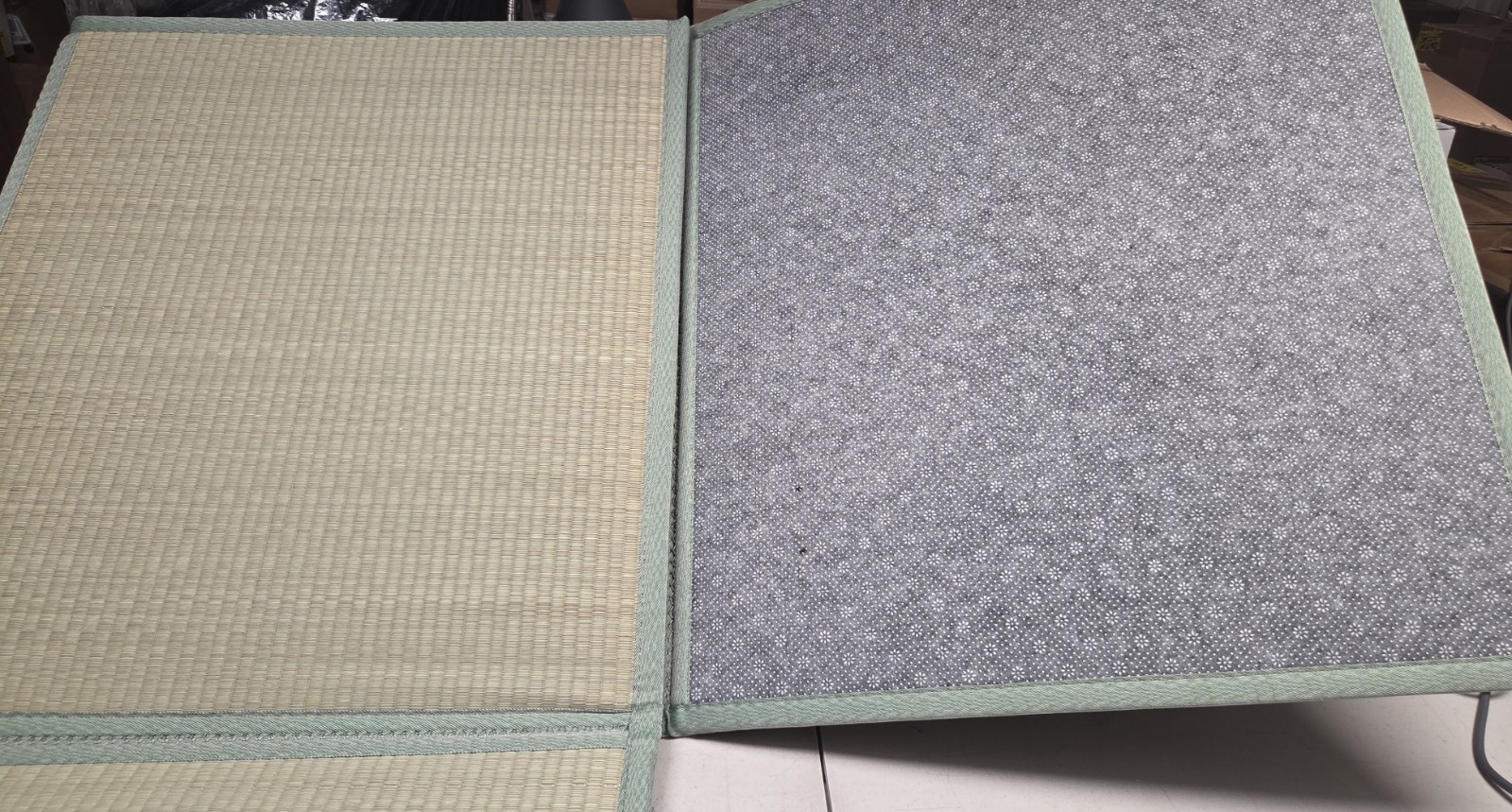 Japanese Tatami Mat,(Queen, 79″ x 59″ x 0.5″)100% Rush Grass Portable #1132S UP1