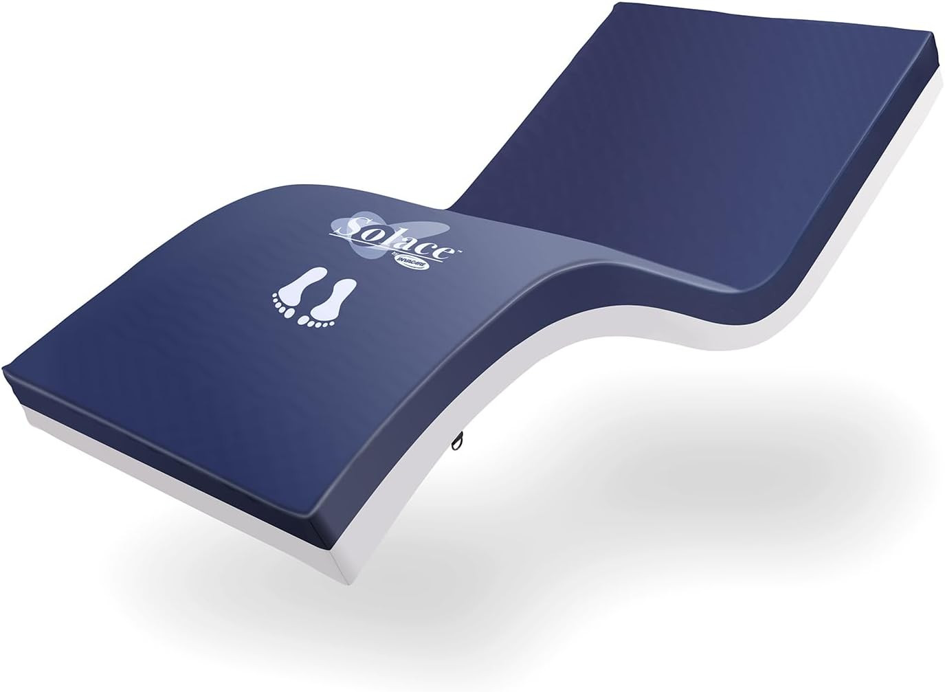 Solace Hospital Bed Mattress, Deep Fortress-Cut Zoned Pressure Relief & Redistri