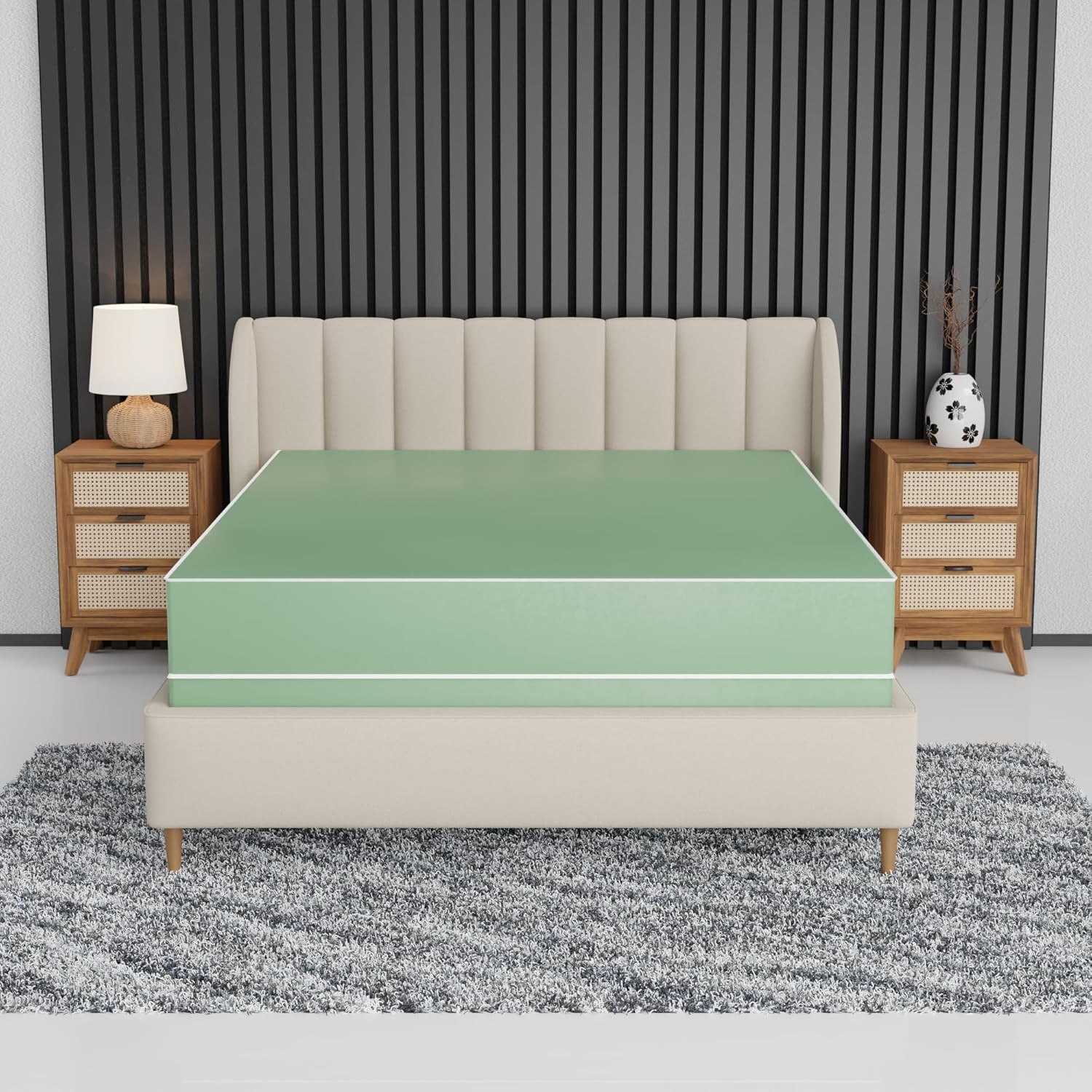 8″ Firm Double-Sided Waterproof Innerspring Mattress & Boxspring Set, Twin