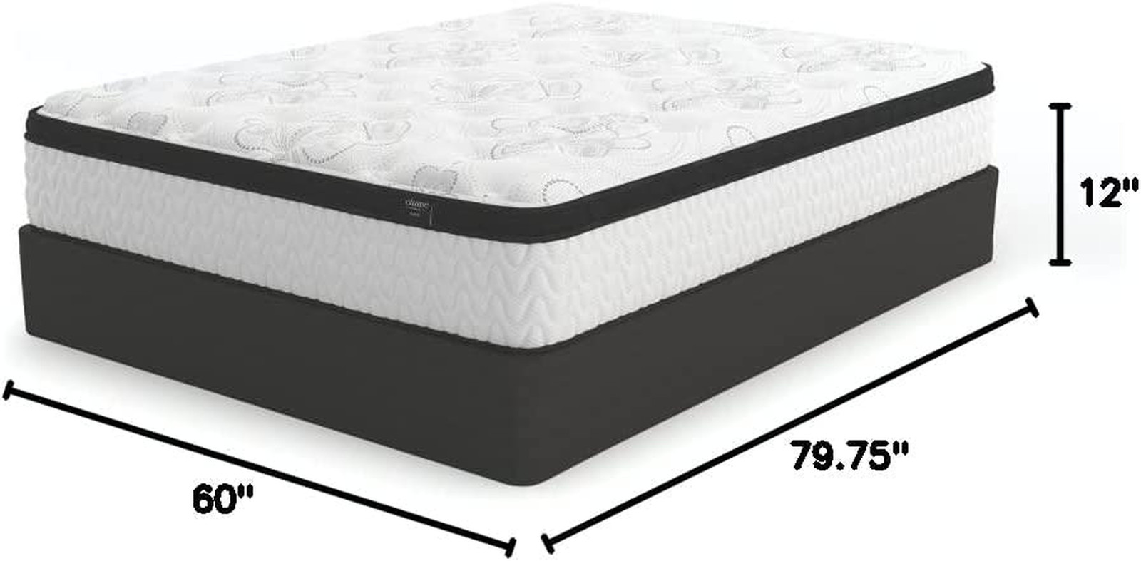 Queen Plush Hybrid Innerspring Mattress High Density Gel Memory Foam Euro Top