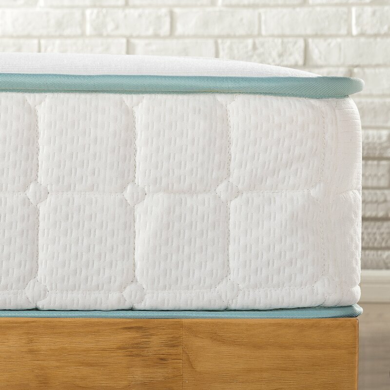 Twin Size Medium 8″ Inch Innerspring Mattress HD Foam Steel Coils Edge Support