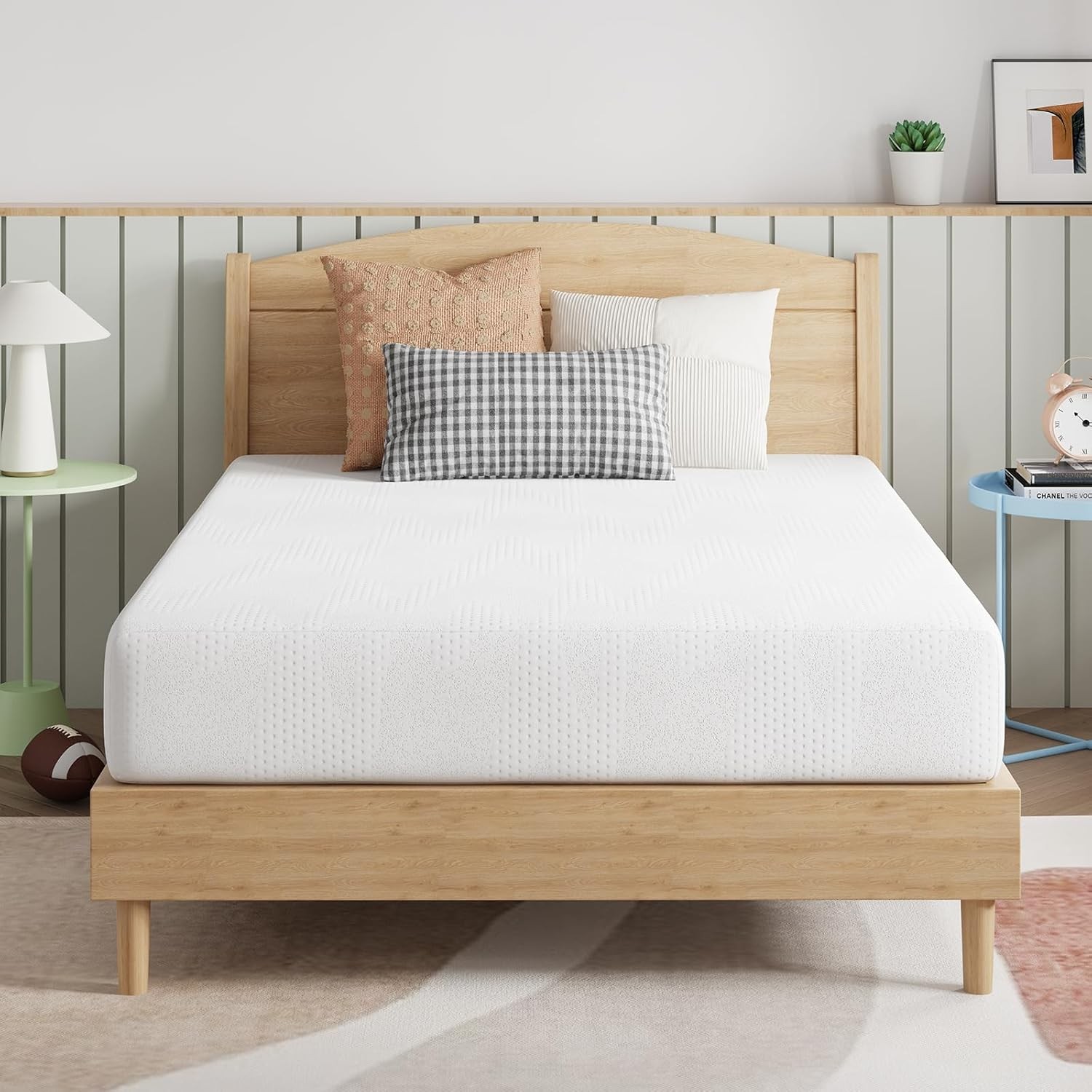Novilla Mattress, 5-14 Inch Gel Memory Foam Mattress in a Box, Cooling Comfort