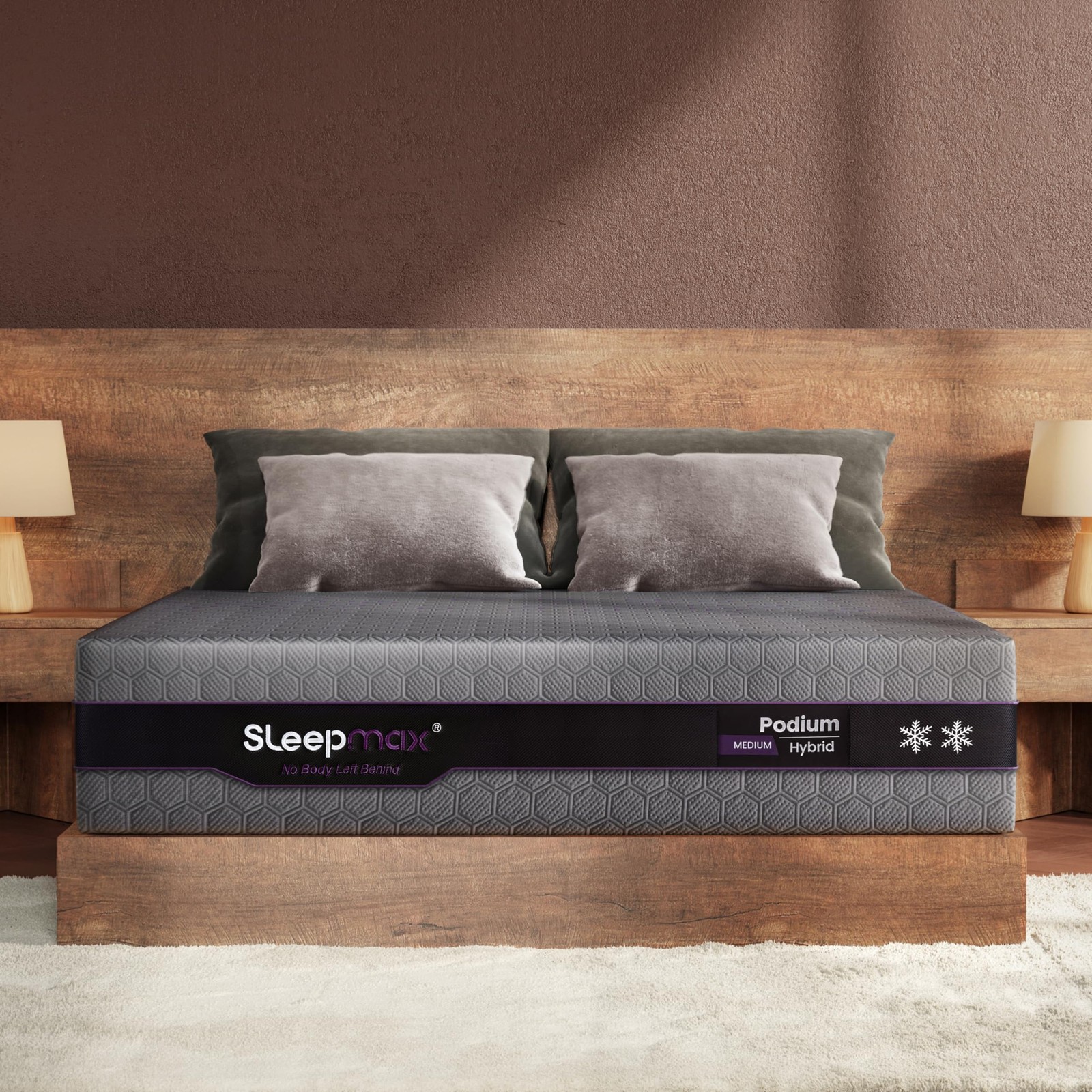 14 Inch King Mattress Ergonomic Cooling Hybrid Back Pain Relief