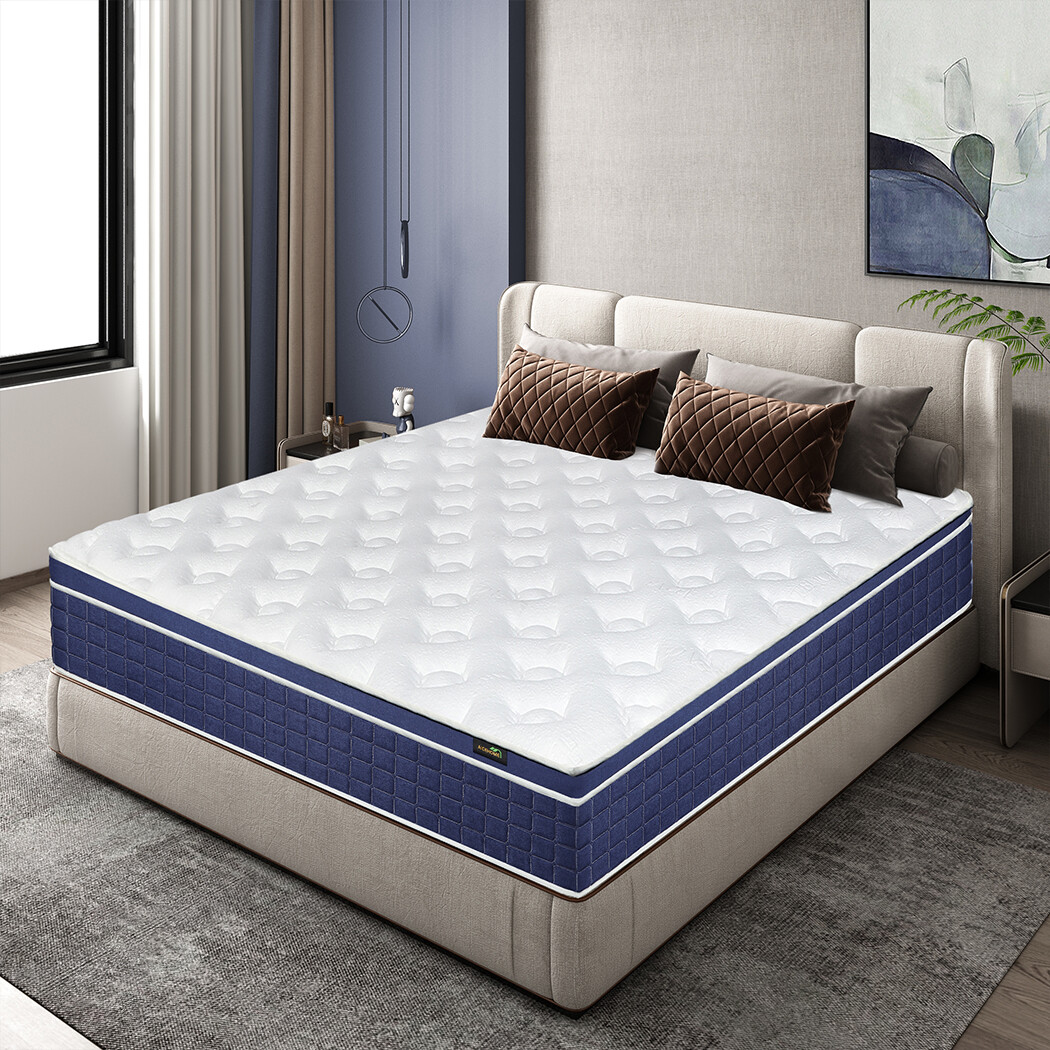 14″/12″ Mattress Twin Full Queen King Size InnerSpring Memory Foam Bed in A Box