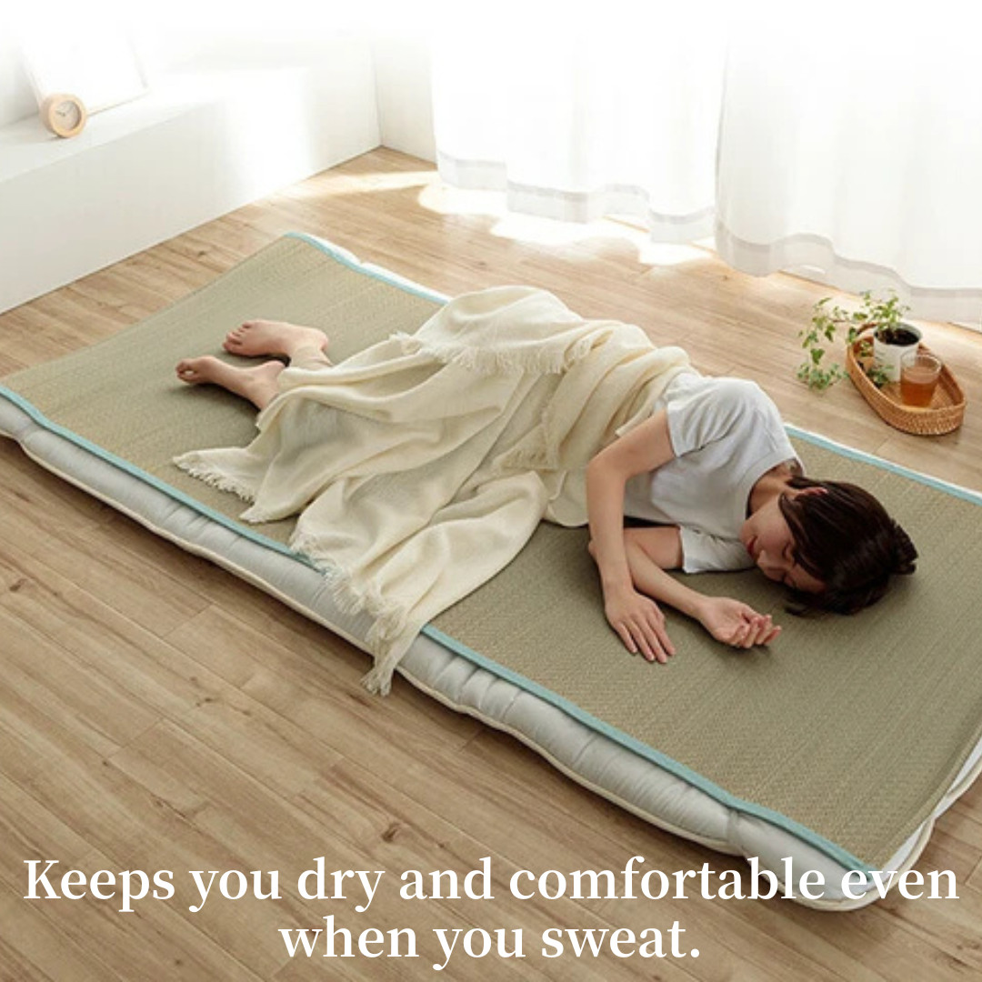 IKEHIKO Japanese Igusa Tatami Mat Sleeping Pad Cool Antibacterial Made in Japan