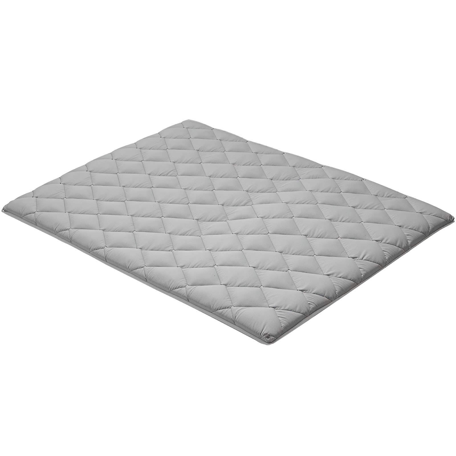 Uimoso Japanese Tatami Mattress Queen Size Foldable Futon with Storage Bag Gray
