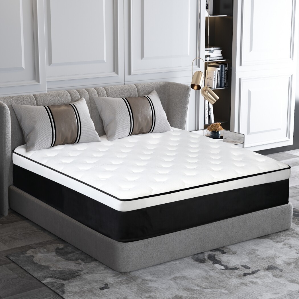 12″14″ Mattress Twin Full Queen King Size Hybrid Spring Memory Foam Bed In a Box