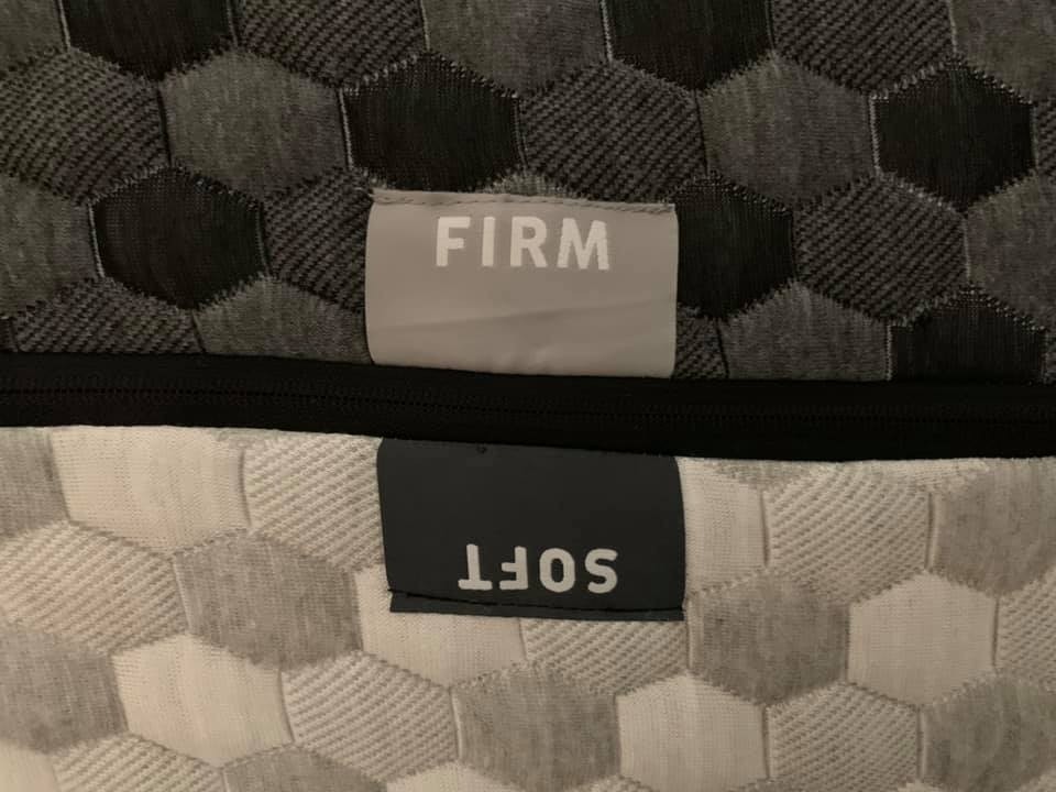 Layla Used less than 90 days | Memory Foam | Flip-able | 10.5″ King Mattress