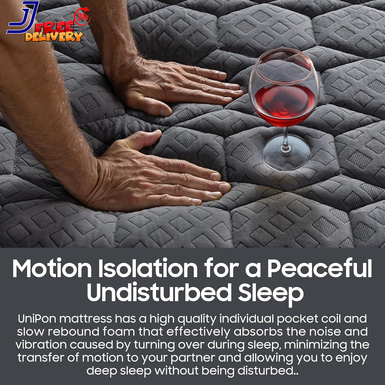 14 Inch Extra Firm Mattress Queen Hybrid Mattress with Back and Lumbar Hip Supp