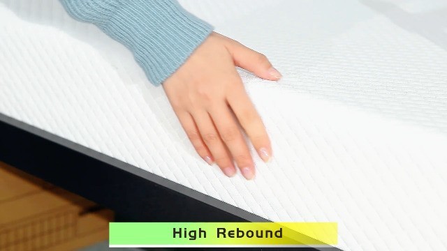 5″ Gel Memory Foam Mattress – Medium Firm, Pressure Relief, Cooling, Washable Co