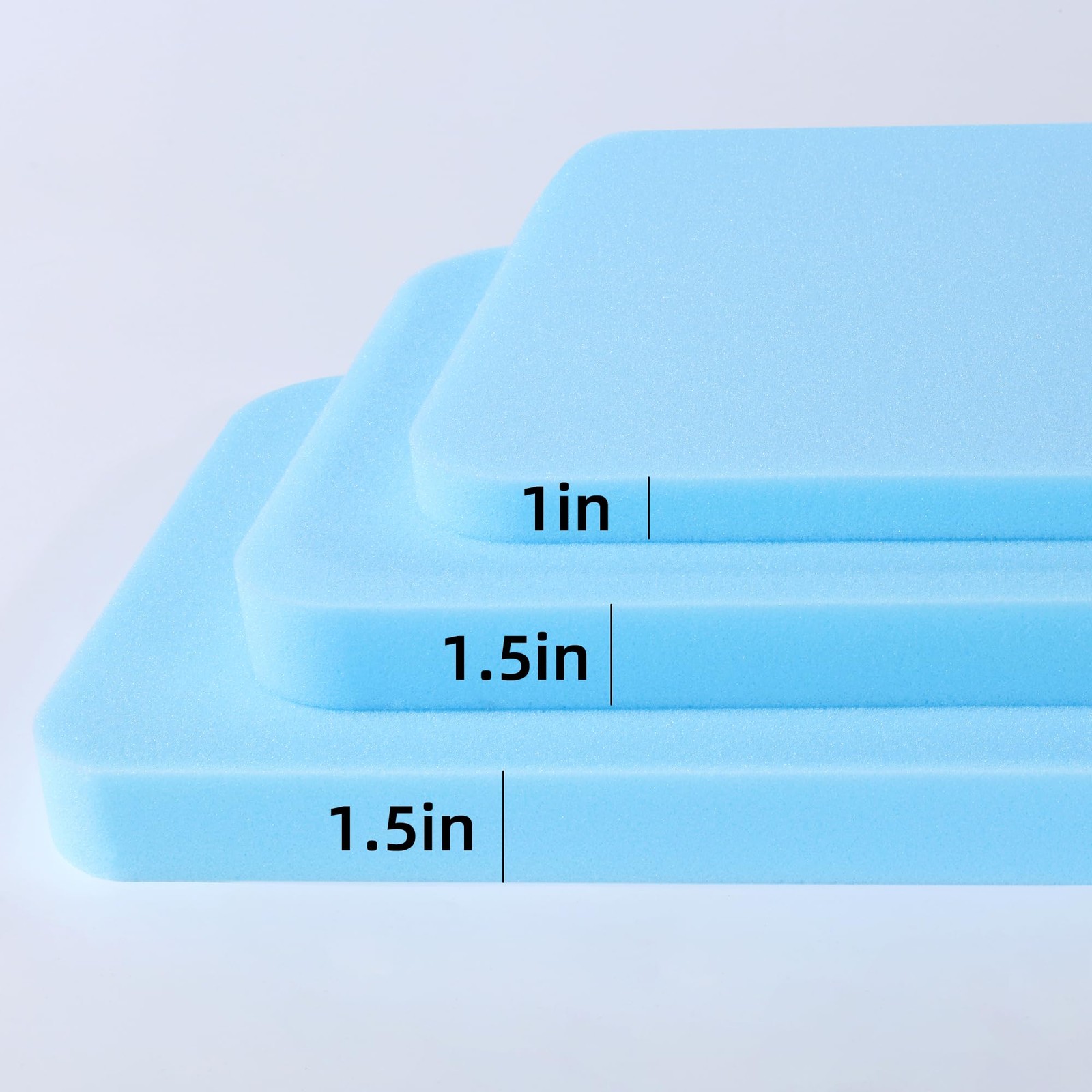 Under Mattress Support – 3 High Density Foam Pieces to Fix Mattress Sagging, …