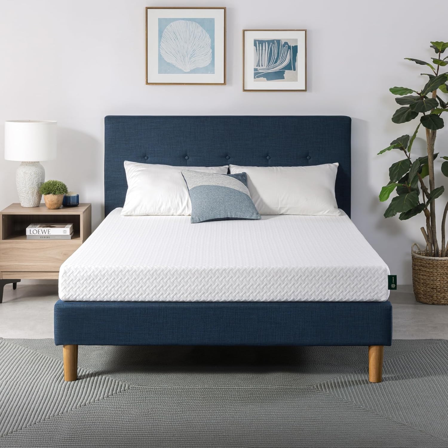 Essential Cooling Memory Foam Mattress – Full Size, Pressure Relief & Breathable