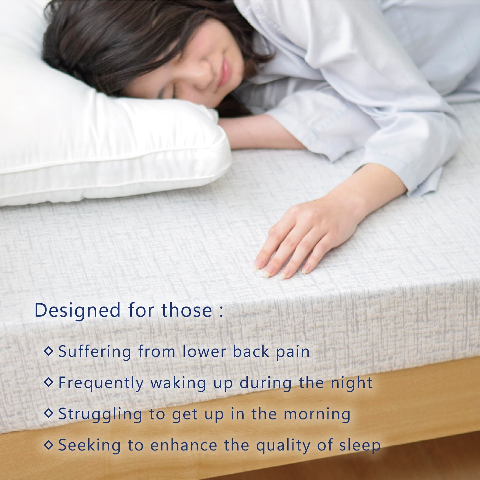 IKEHIKO Slope Mattress Twin Extra Firm 97×195cm Urethane Foam Foldable Japan