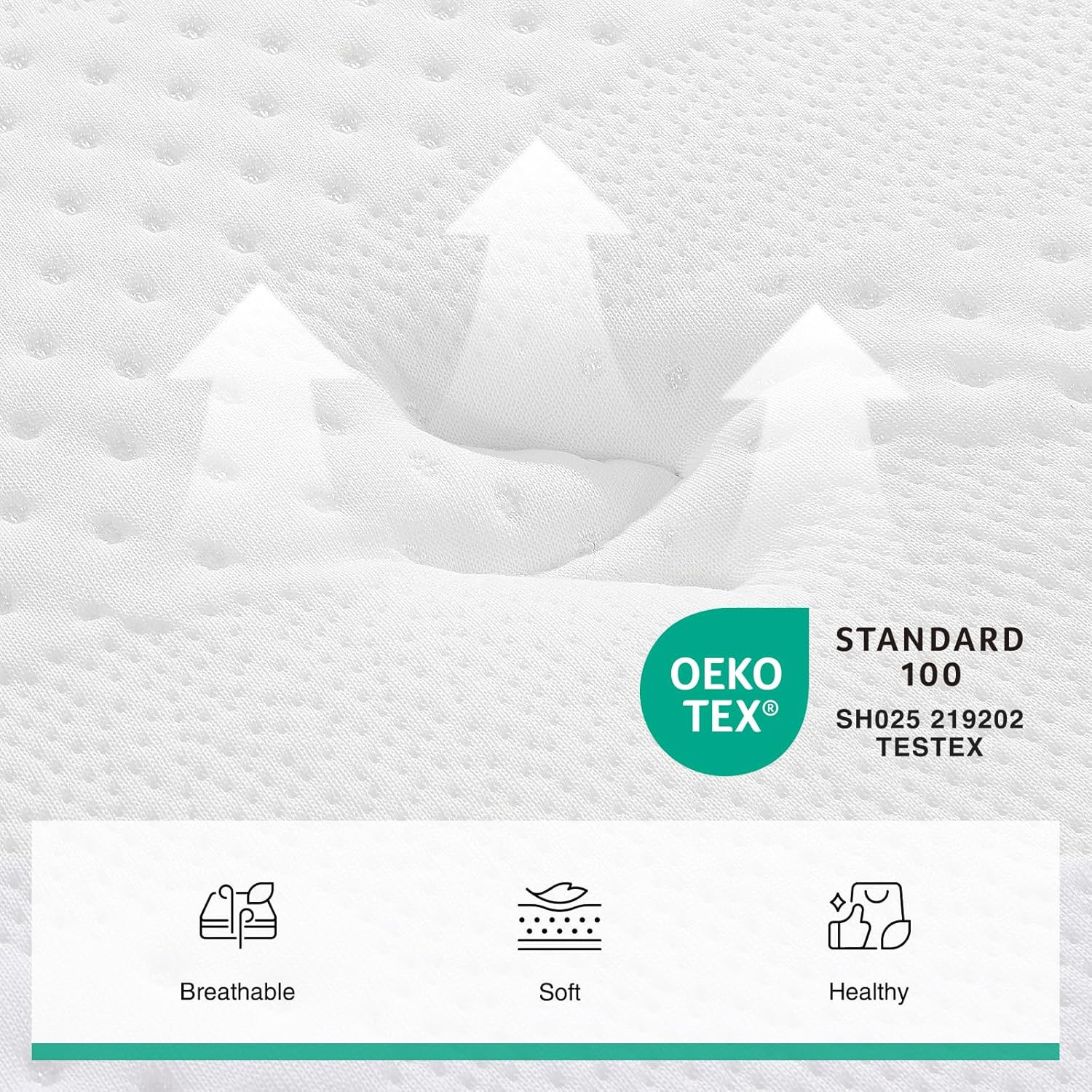 12″ Queen Hybrid Mattress – Gel Foam & Pocket Springs for Ultimate Comfort