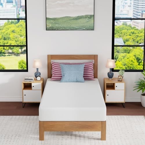 8″ Twin XL Gel Memory Foam Mattress – Medium Firm, Pressure Relief, Cooling, Was